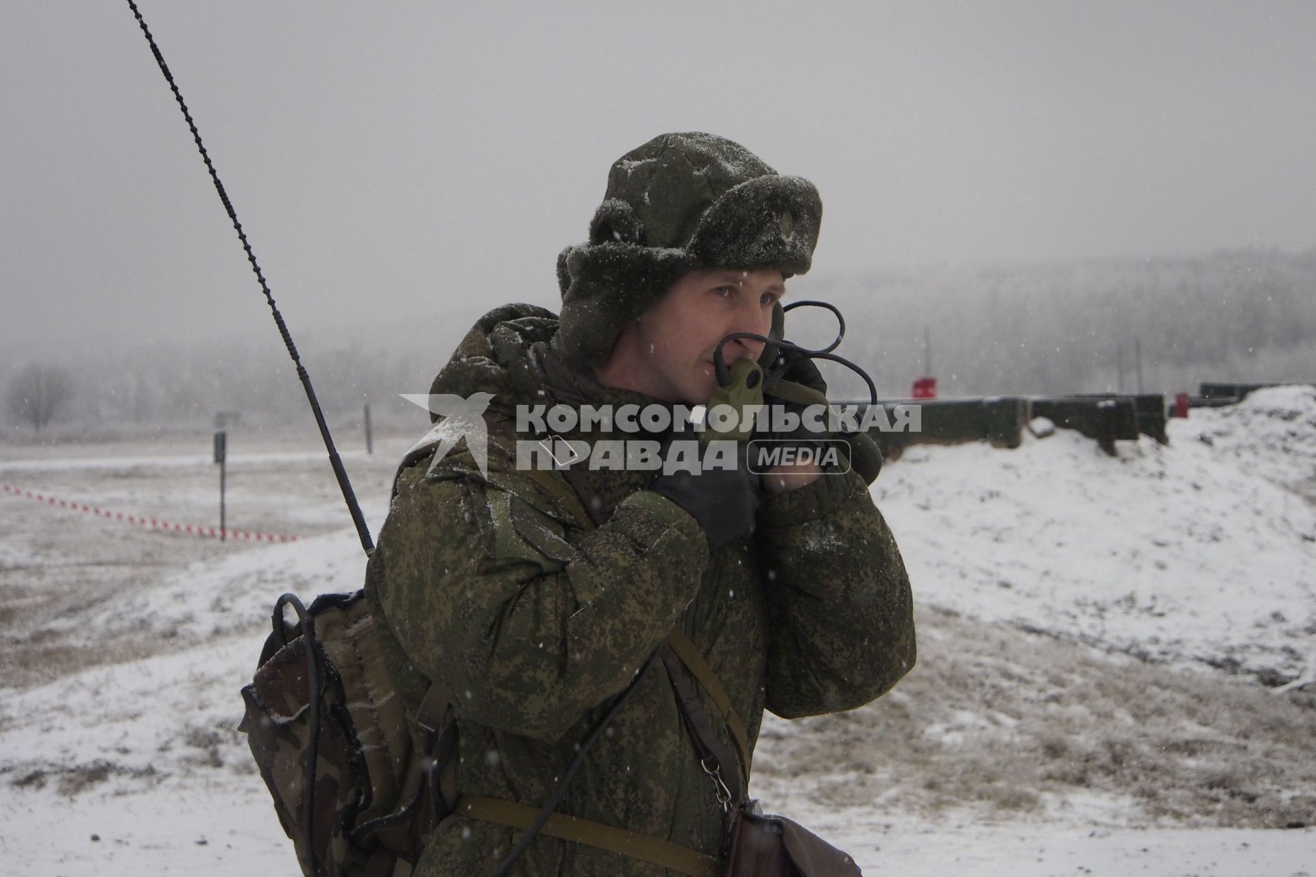 Тула. Военный полигон `Слободка`. Тактические учения десантников.