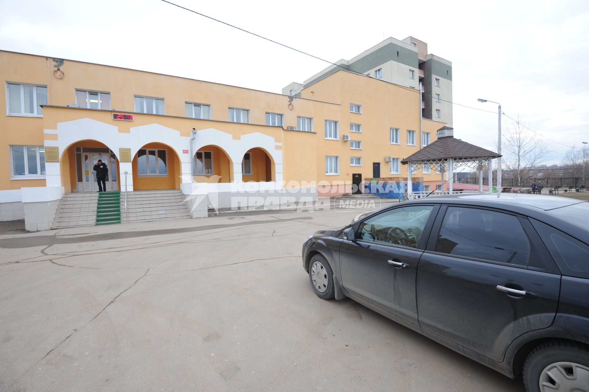 Московская обл., г. Клин.  Здание, в котором  сидит городское управление здравоохранения.