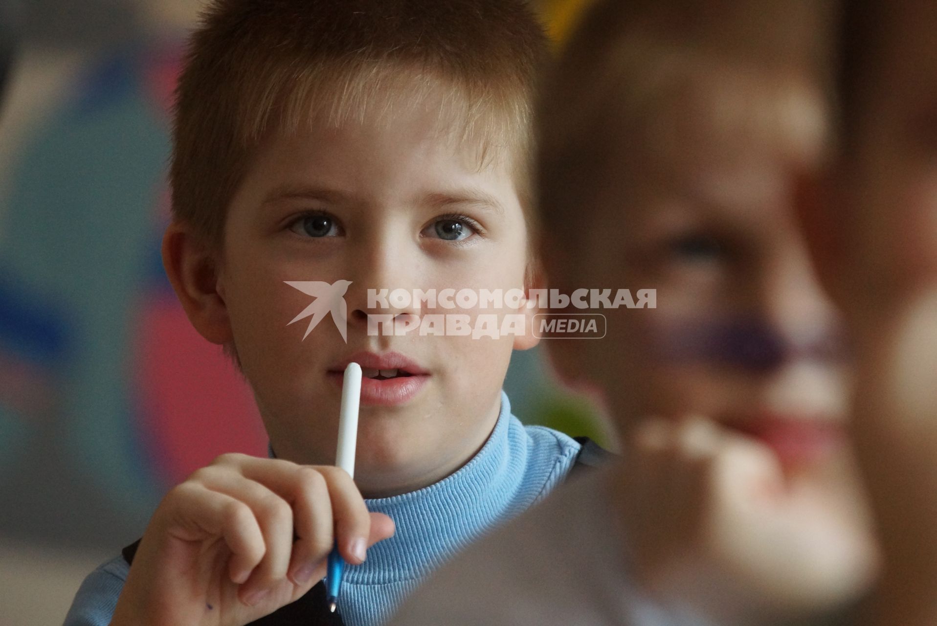 Класс начальной школы в котором учатся только мальчики, после перехода на гендерное обучение. Средняя общеобразовательная школа №34. Каменск-Уральский