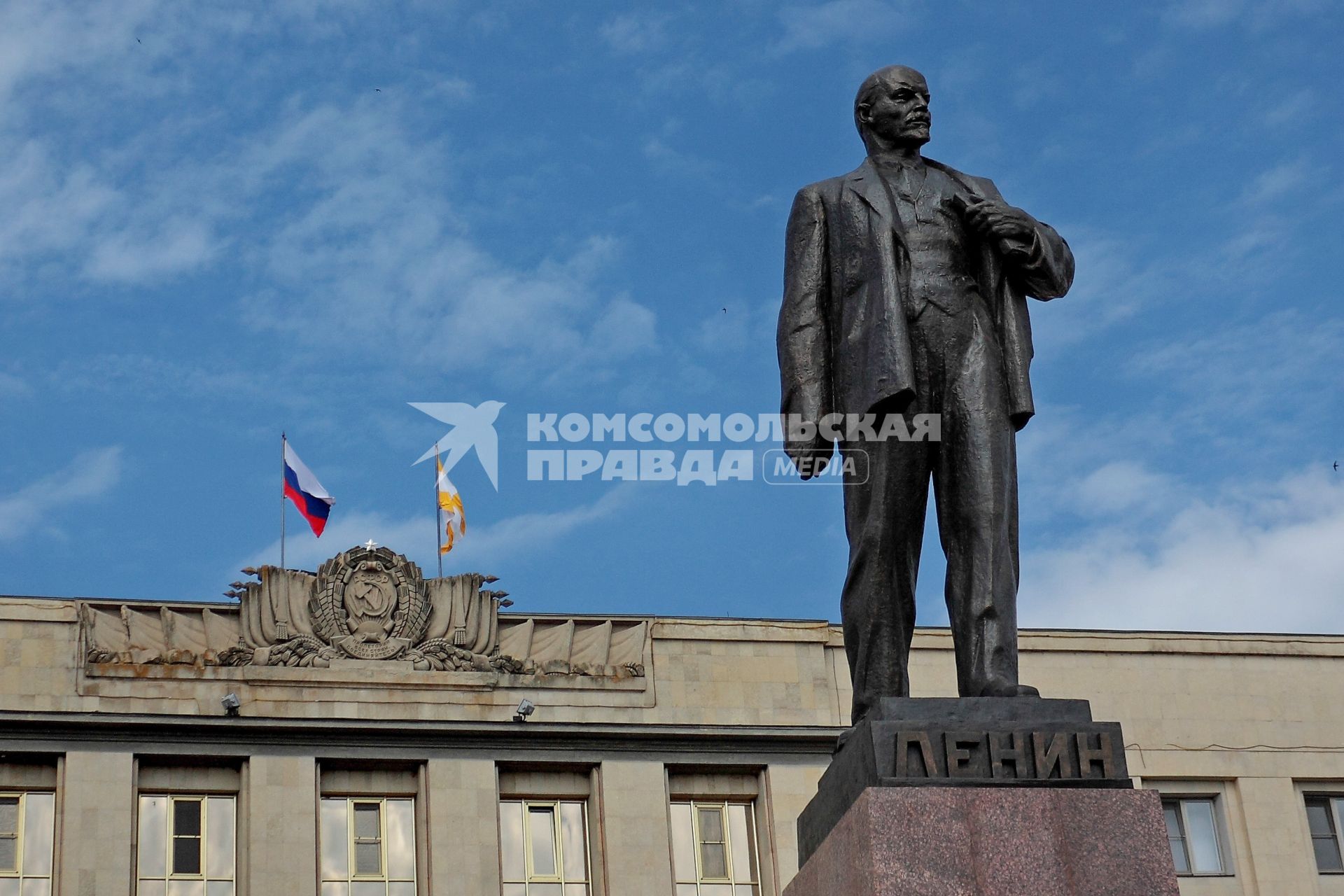 Ставрополь. Памятник В.И. Ленину на площади Ленина.