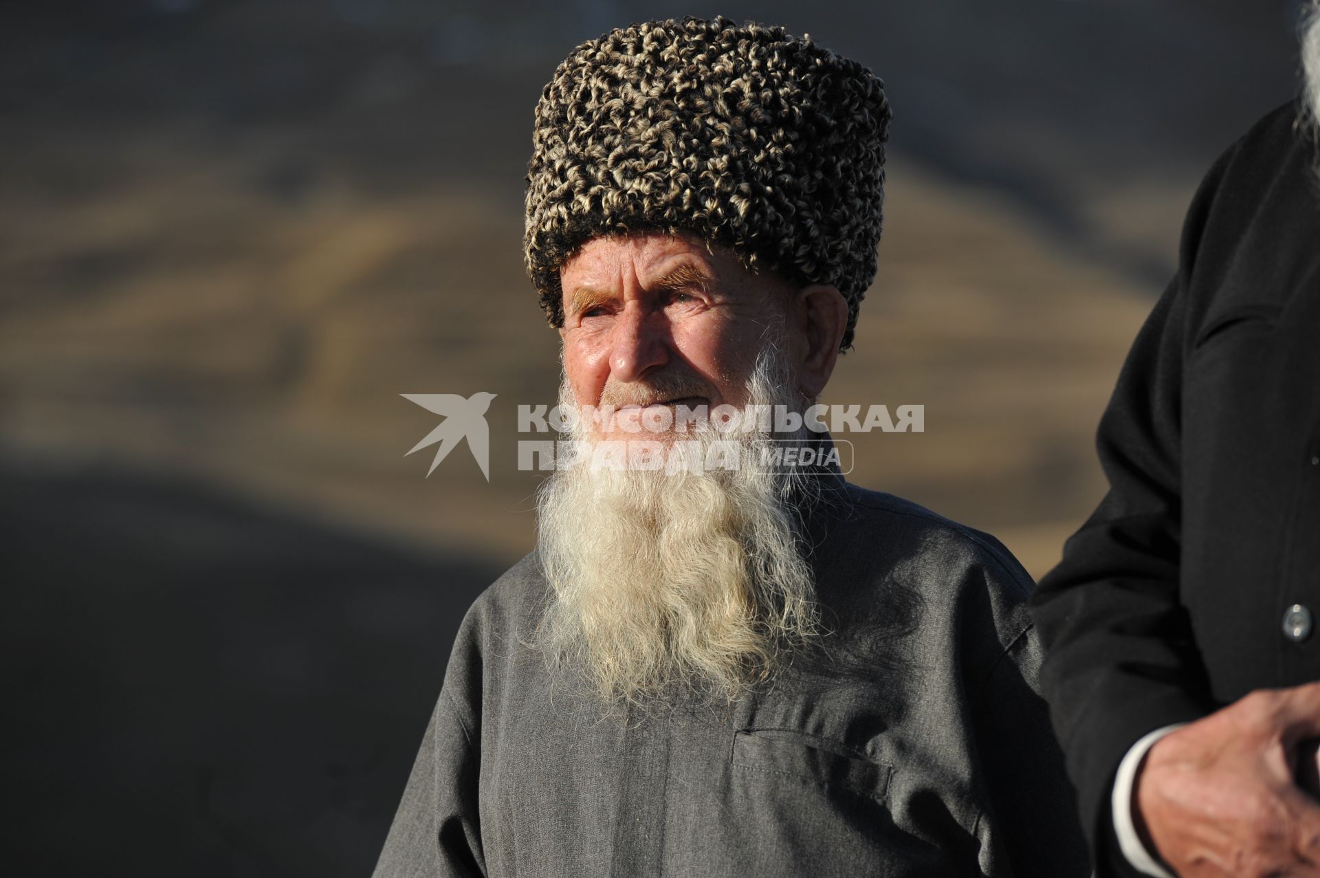 Чечня. Веденский район. Местный житель.