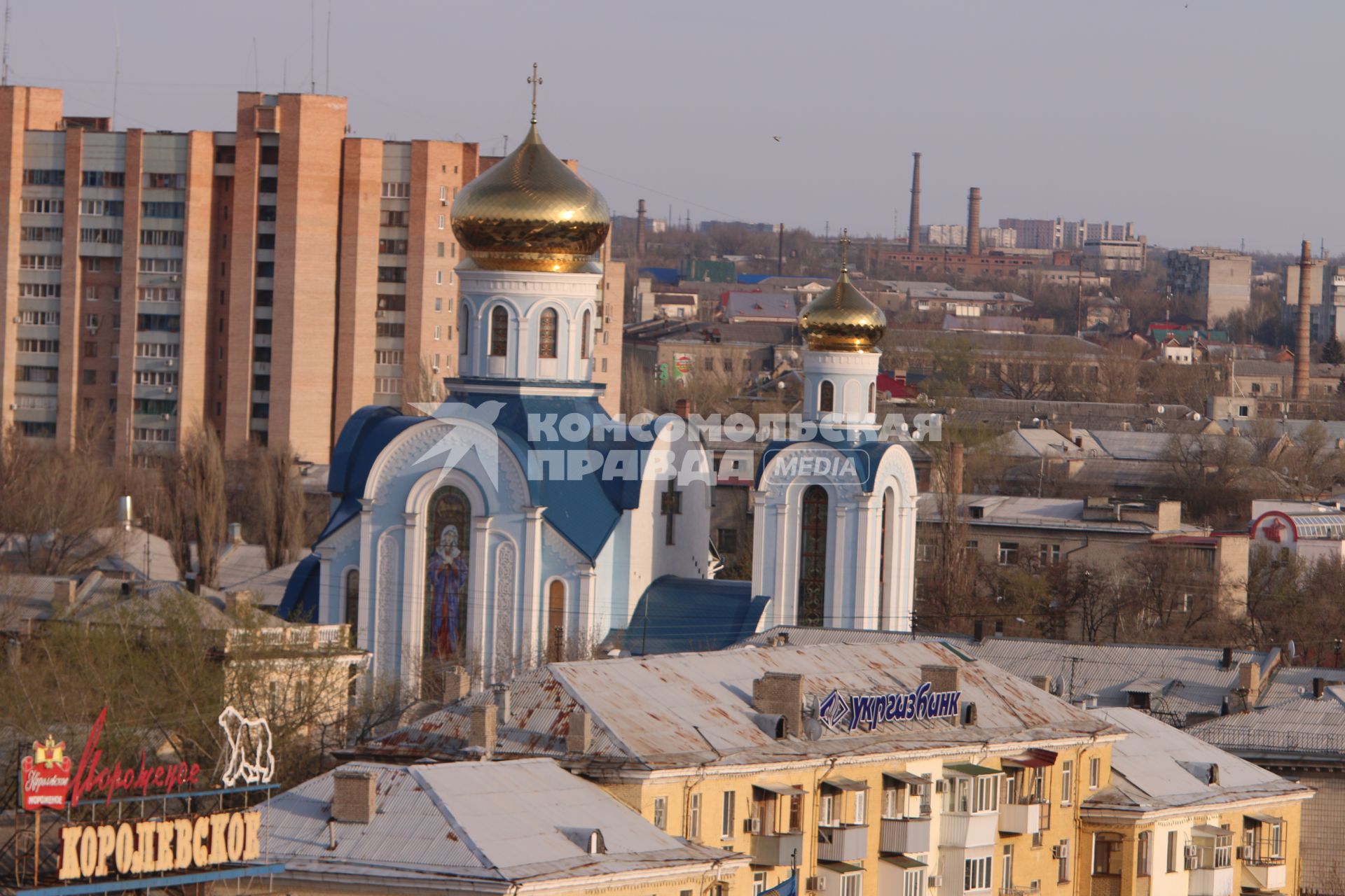 Украина. Луганск. Храм.