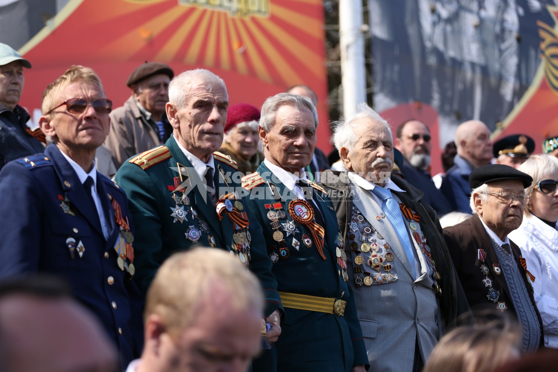 Саратов. Парад Победы, посвященный 70-летию Победы в Великой Отечественной войне.