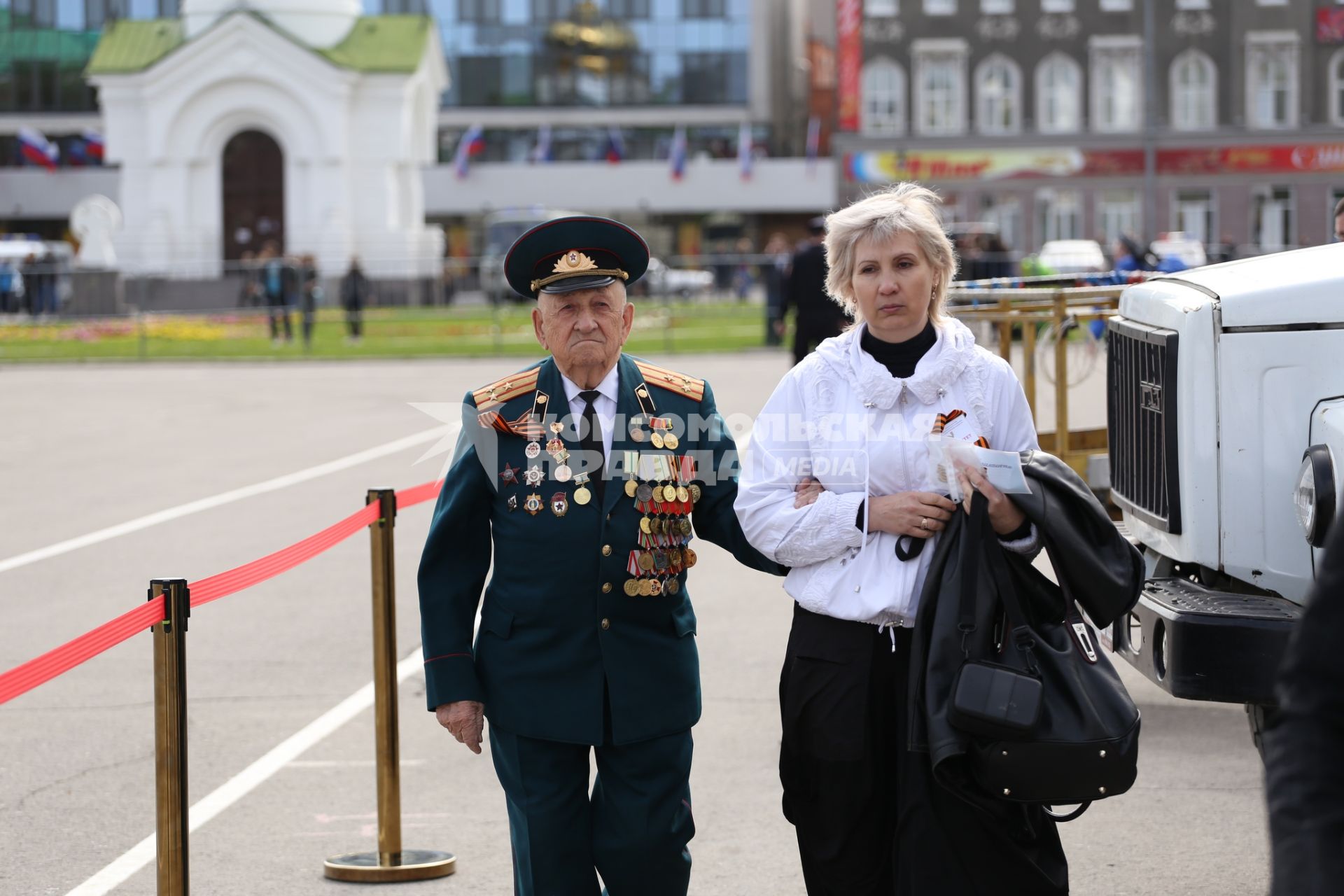 Саратов. Парад Победы, посвященный 70-летию Победы в Великой Отечественной войне.