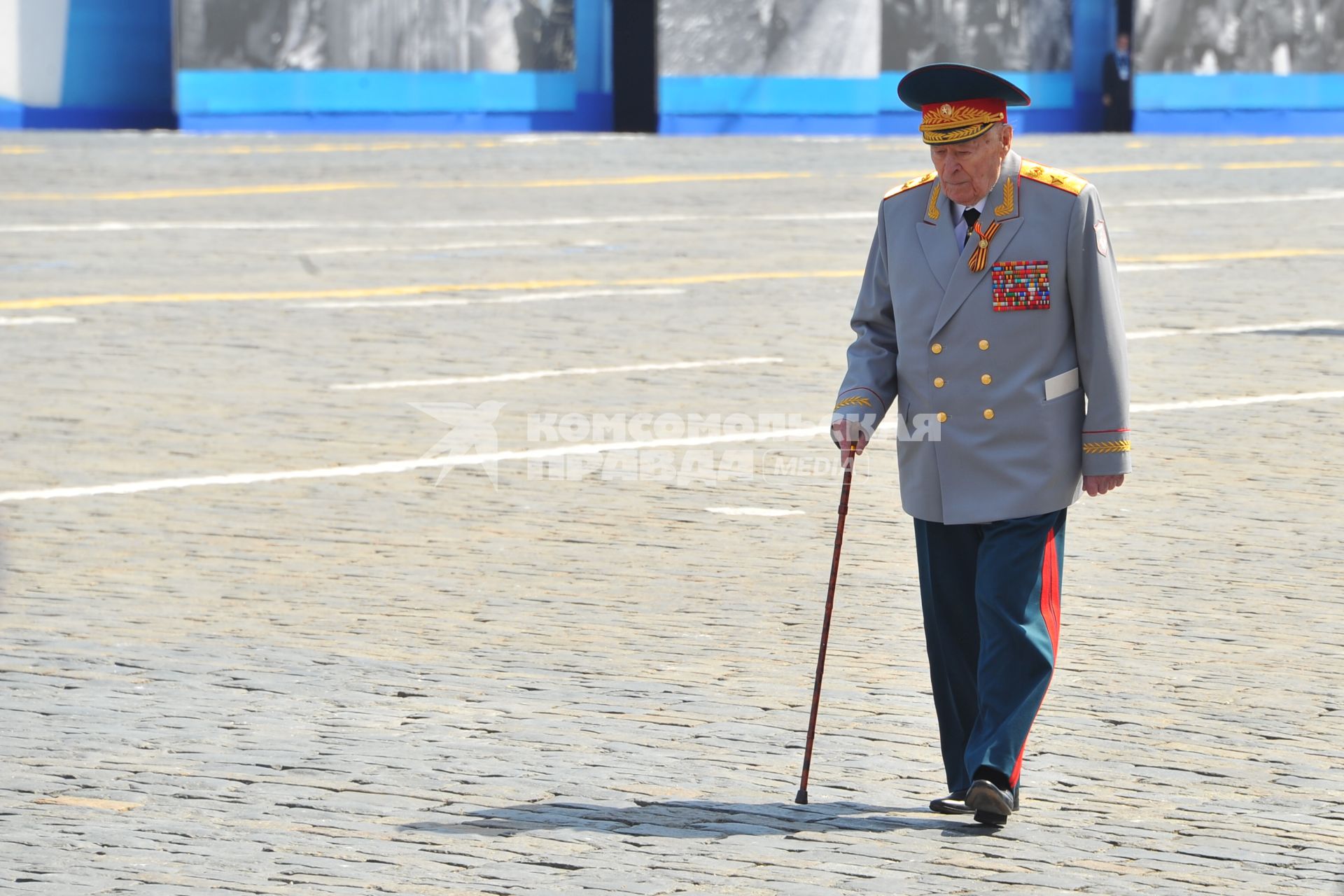 Москва. Парад на Красной площади, в честь 70-летия Победы в Великой Отечественной войне.