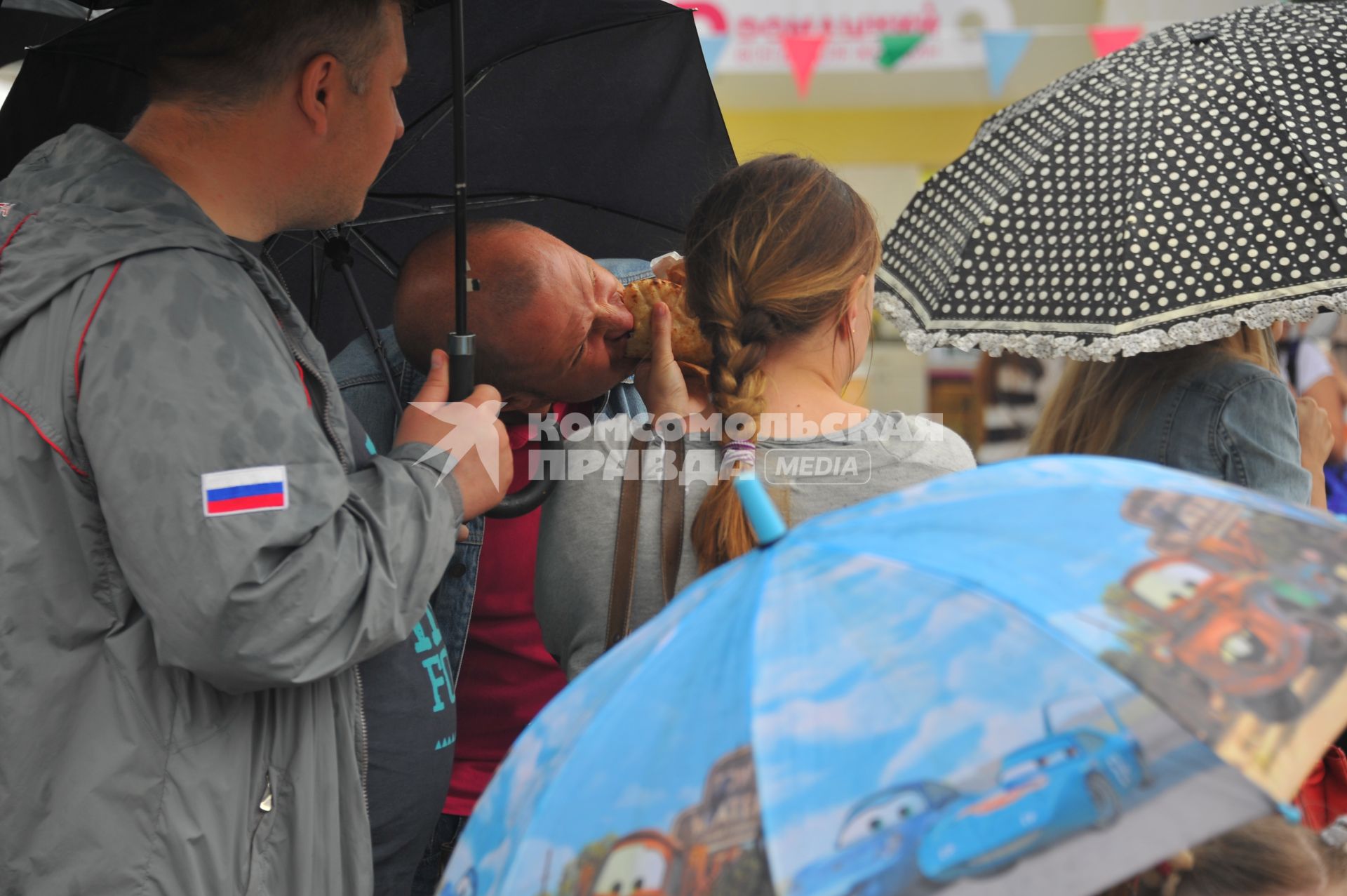 Москва.  Гастрономический фестиваль `ОДА! ЕДА!` в парке Горького.