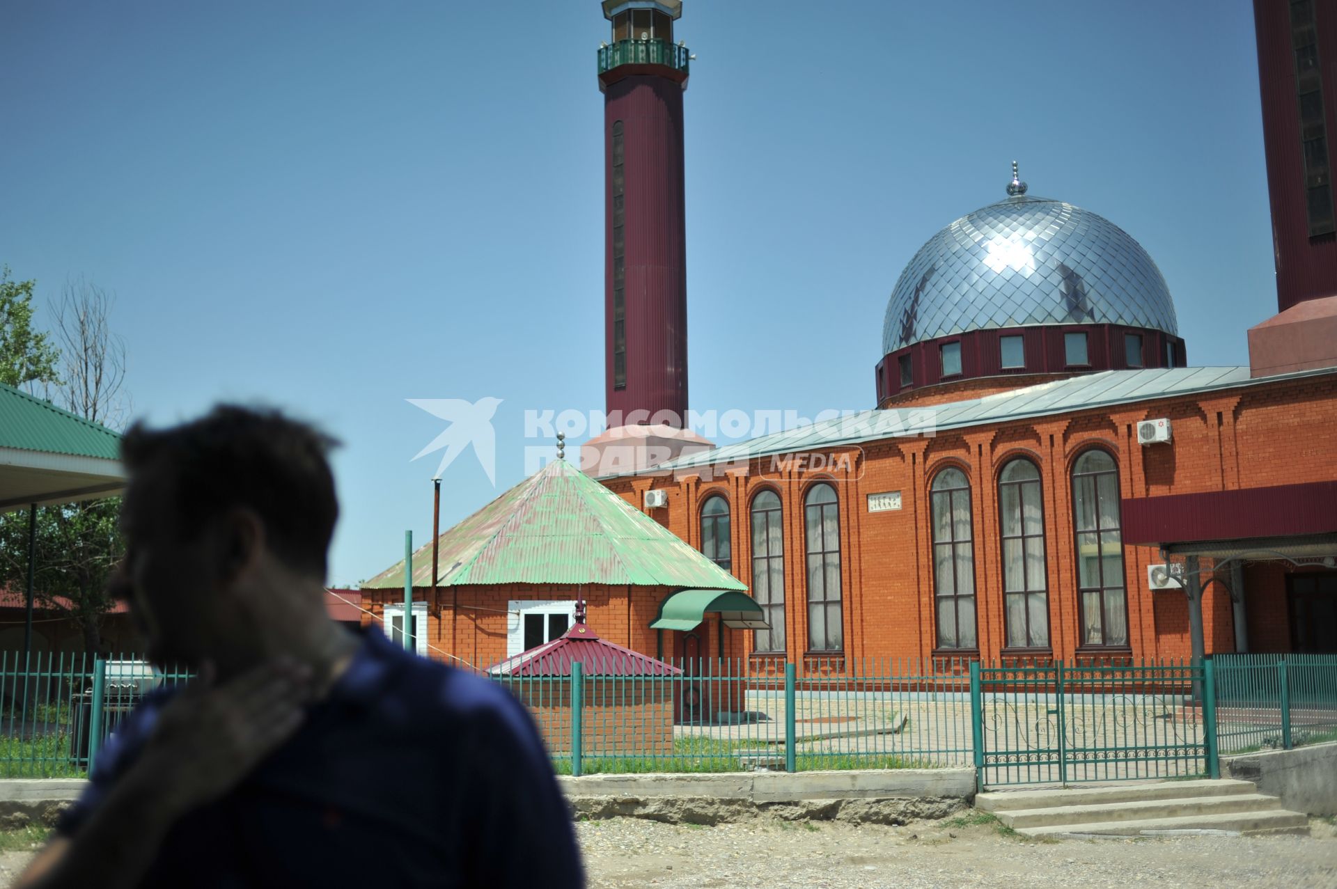 Чечня. Гудермесский район. п.Ойсхара. Мечеть.