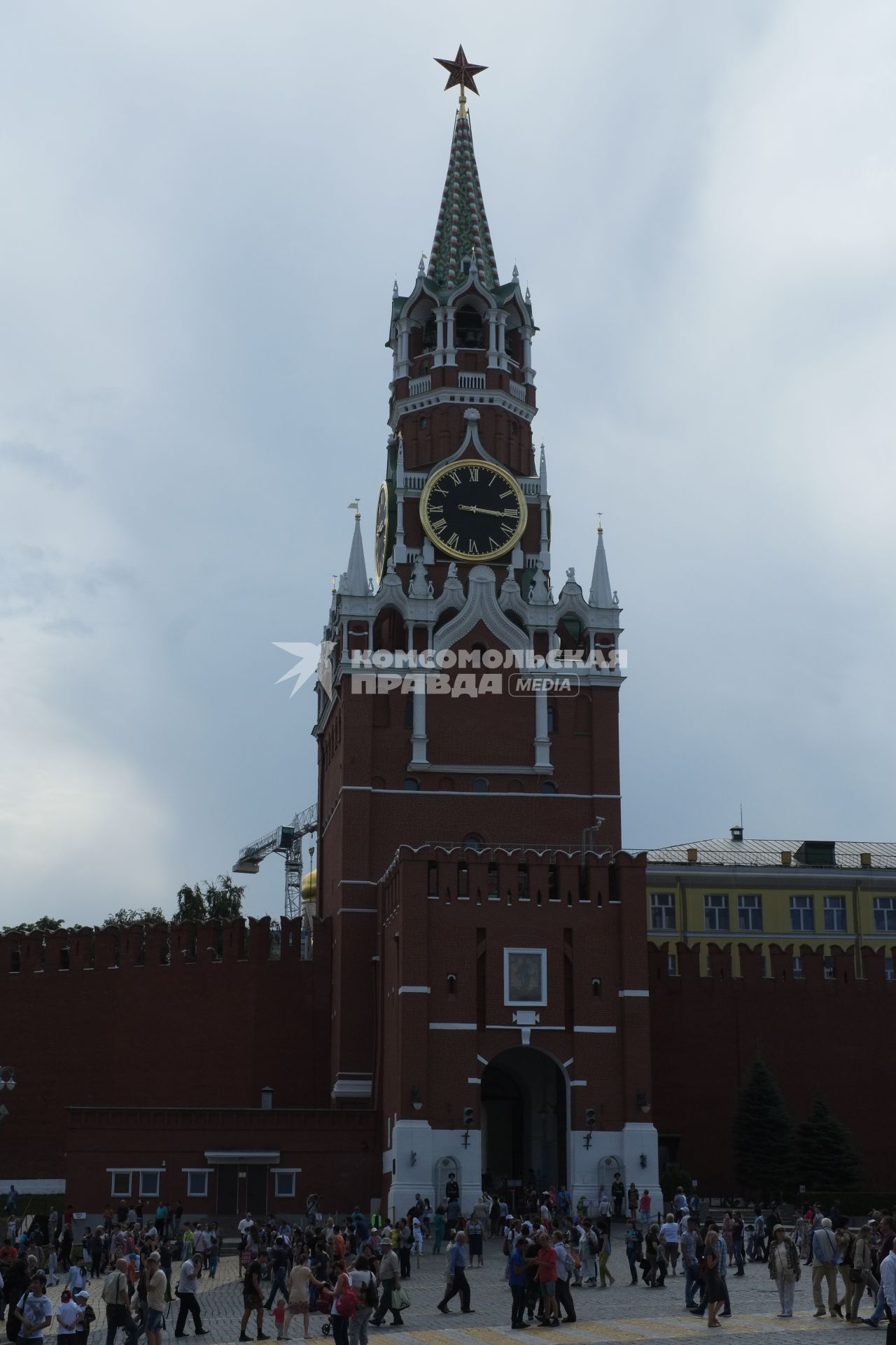 Московский Кремль. Спасская башня.