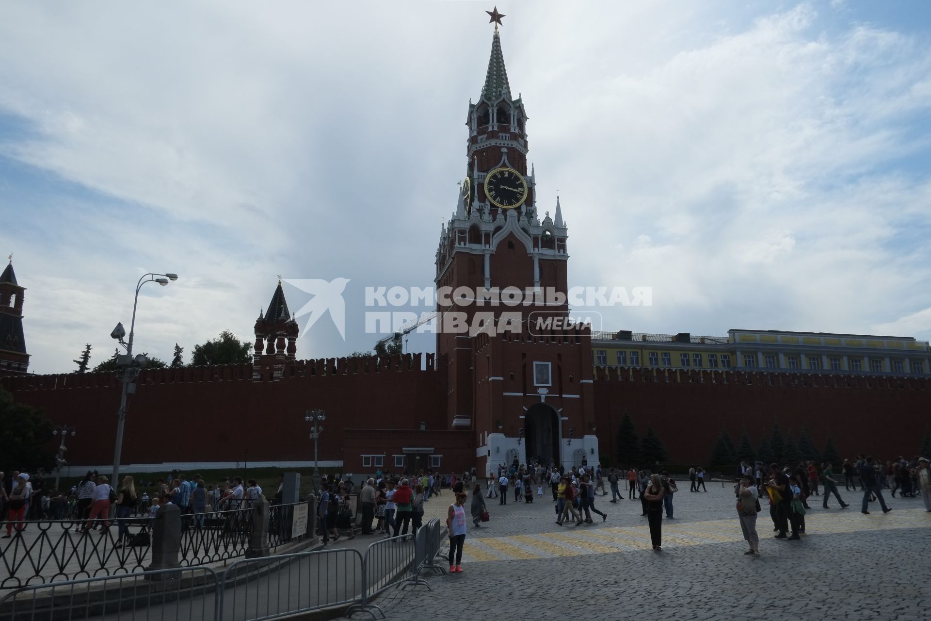 Московский Кремль. Спасская башня.