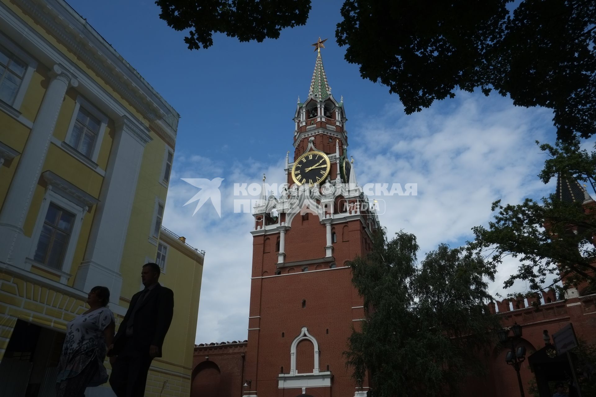 Московский Кремль. Спасская башня.