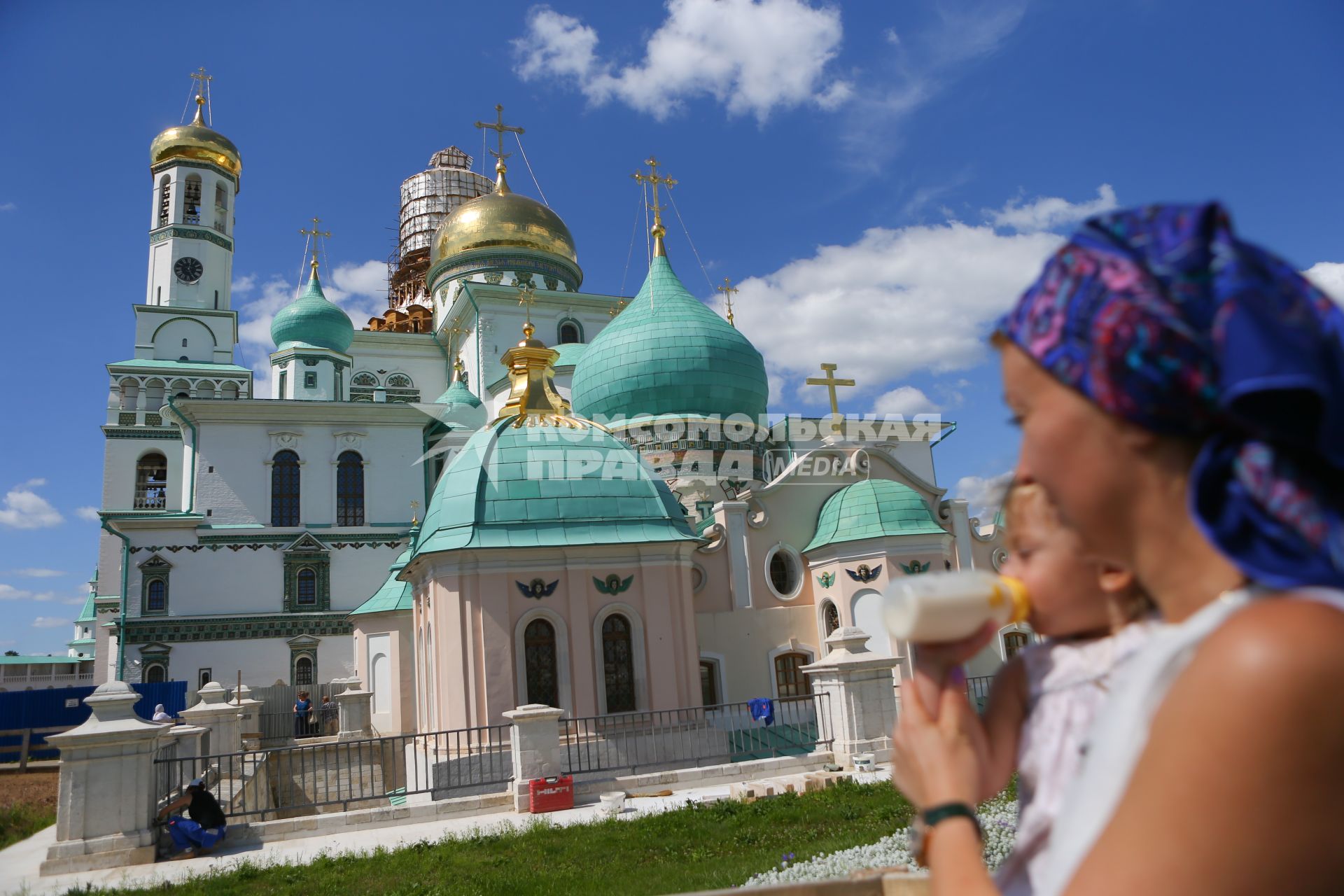 Московская область, г. Истра. Воскресенский Новоиерусалимский ставропигиальный мужской монастырь. Воскресенский собор.