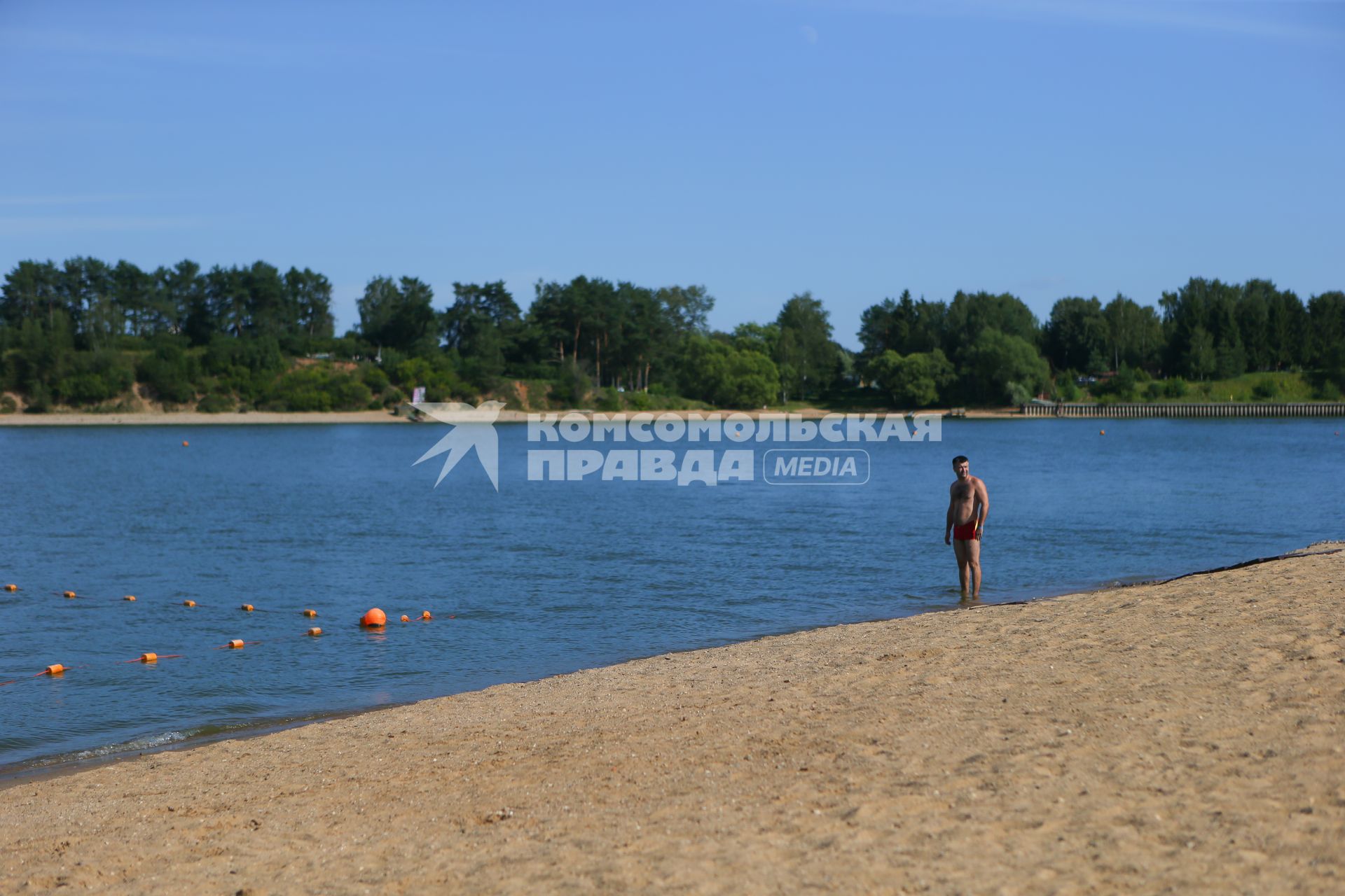 Московская область, Истринский район. Отдых на Истринском водохранилище.