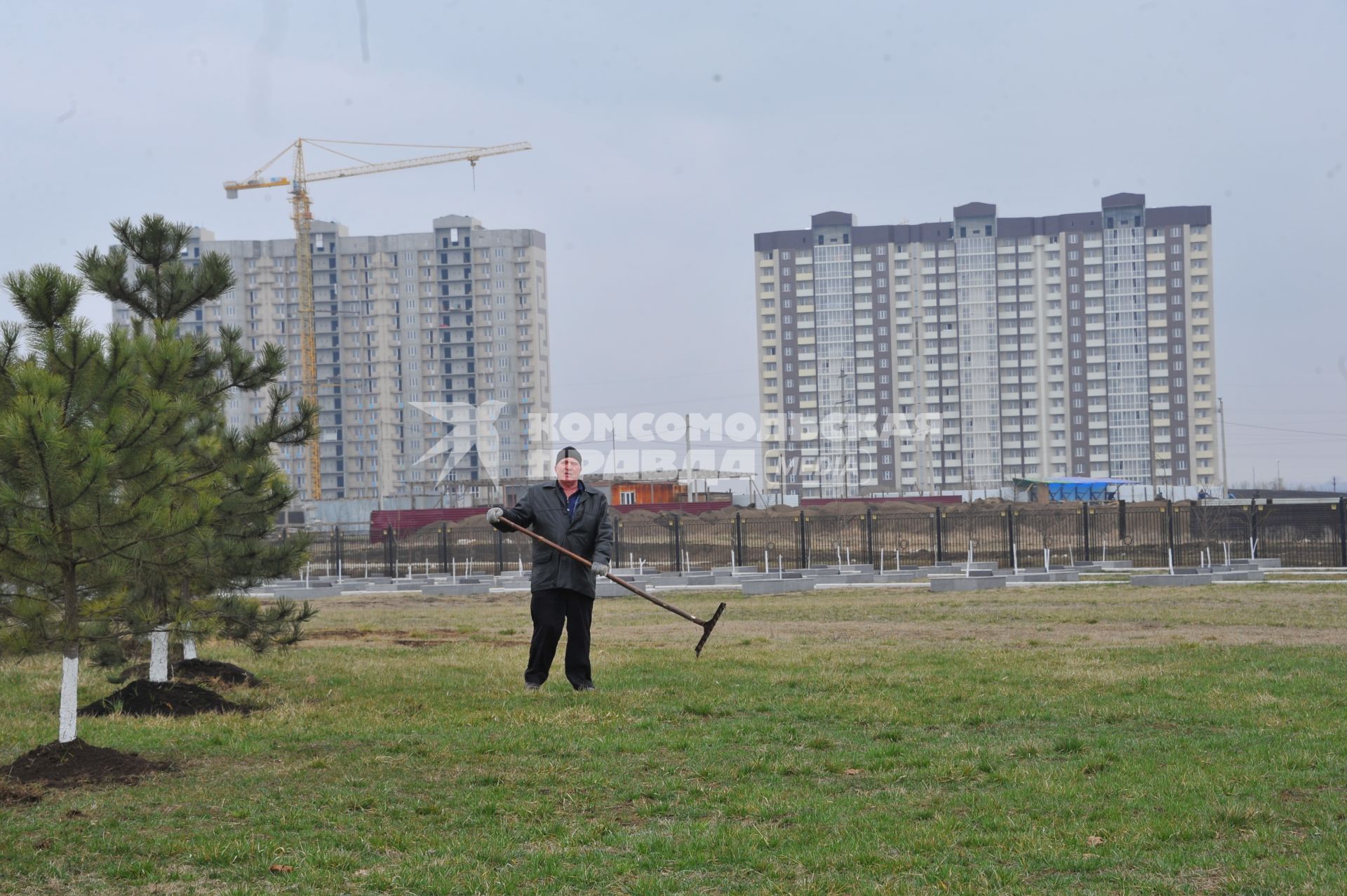 Ингушетия. Дома в пригороде Магаса, построенные для детей-сирот.