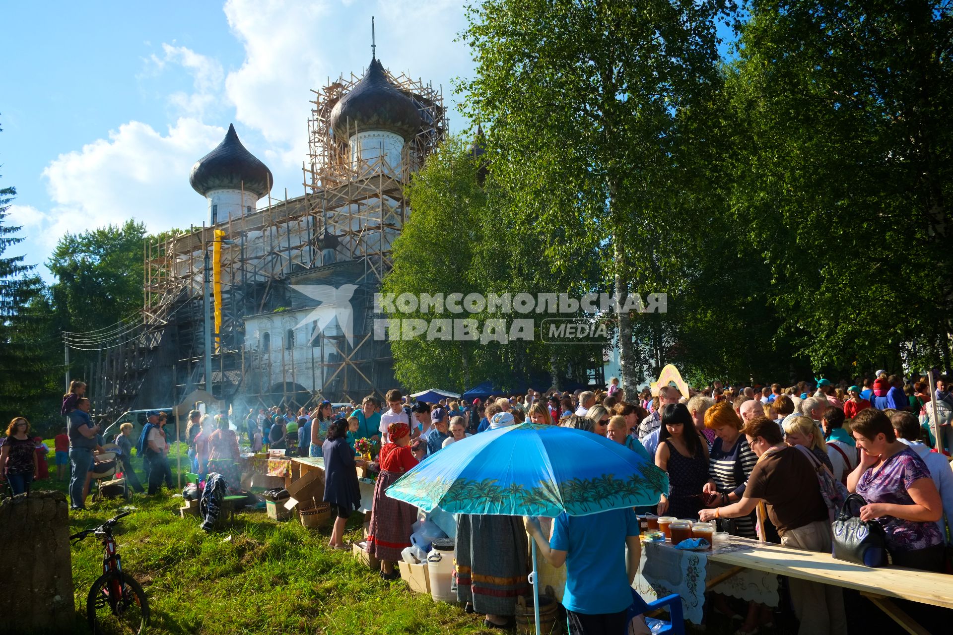 Архангельская область. г.Каргополь. Базар.