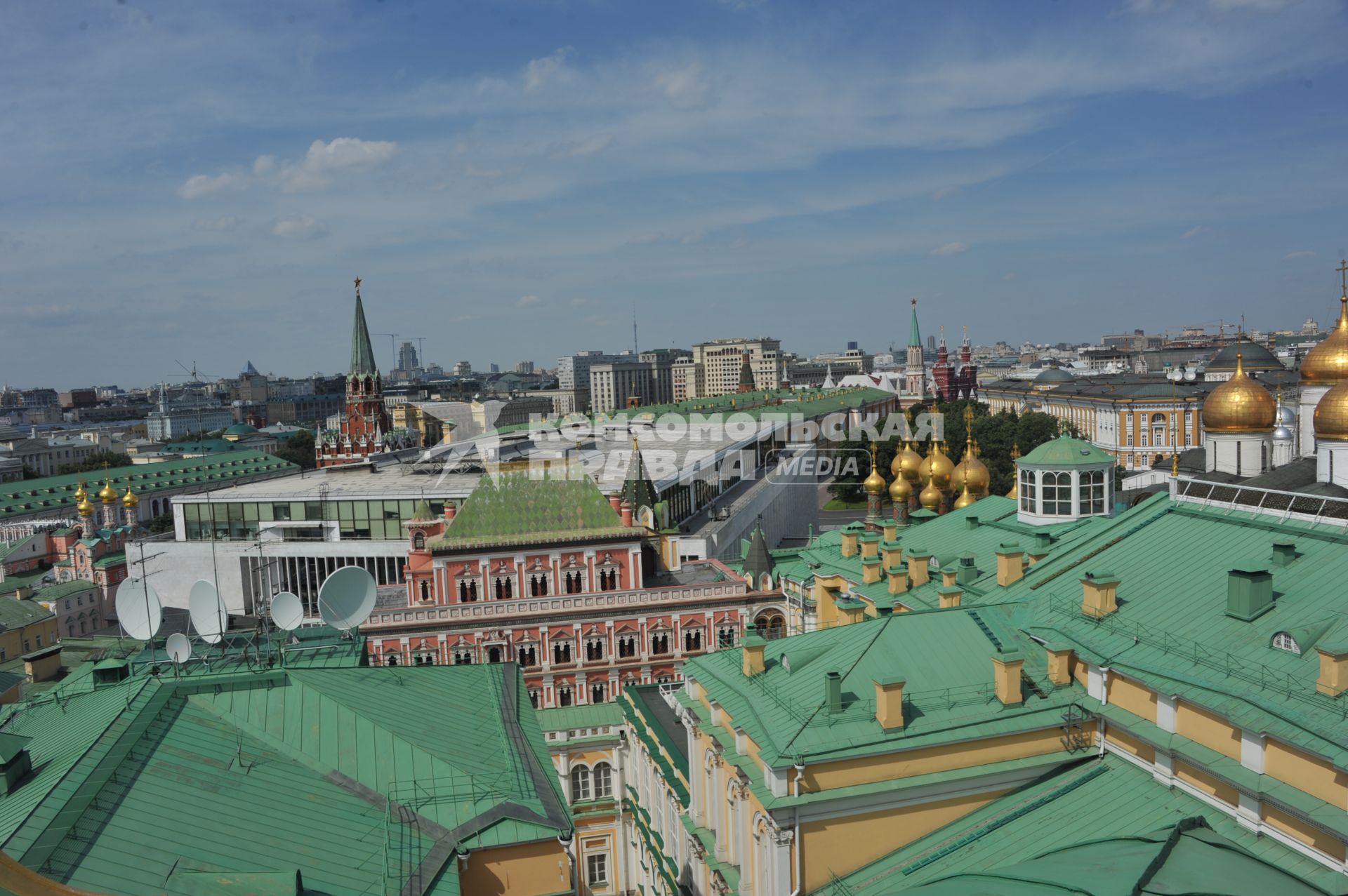 Московский Кремль. Вид на Теремной дворец.