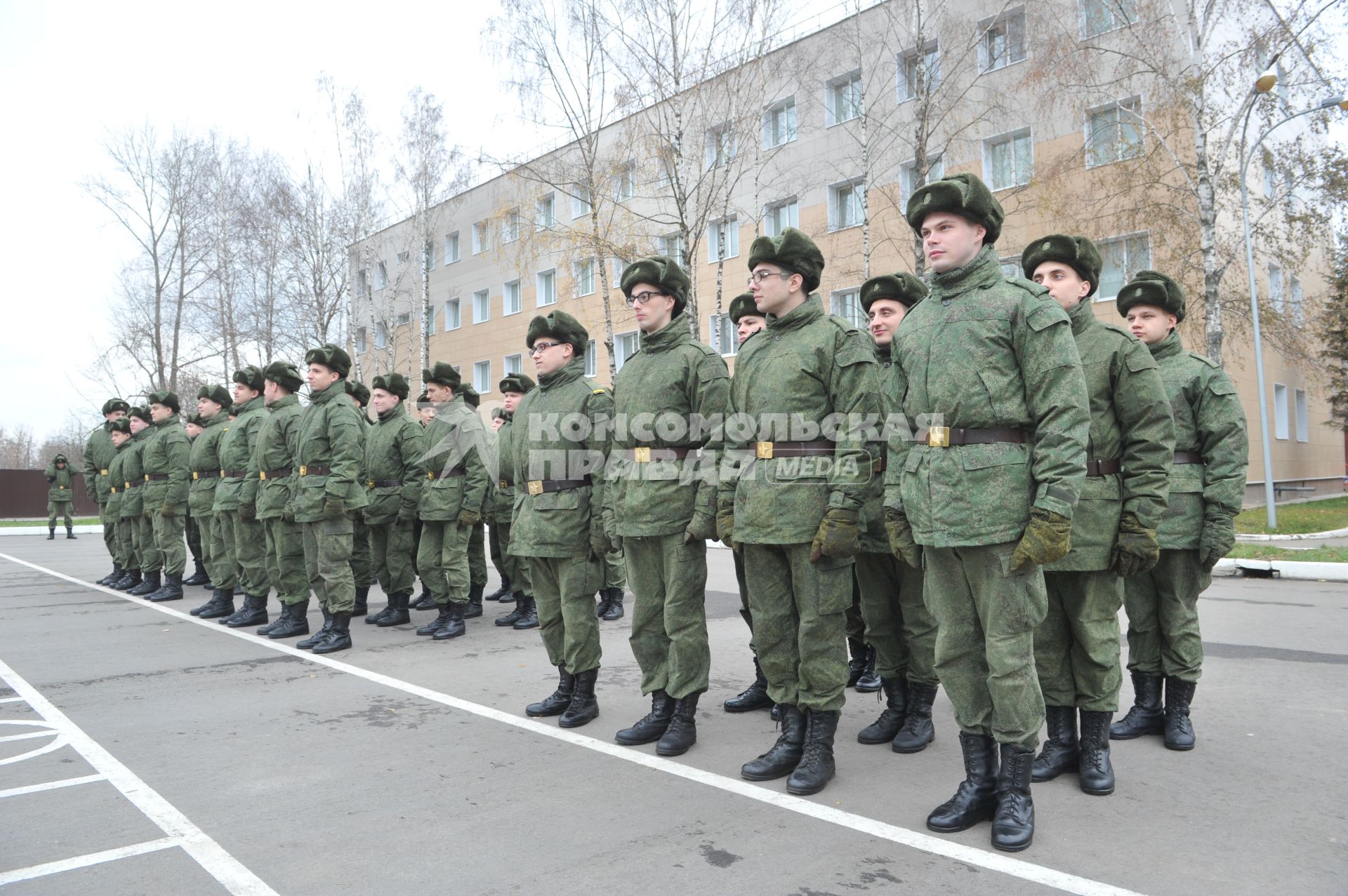 Московская область. Научная рота Войск воздушно-космической обороны.