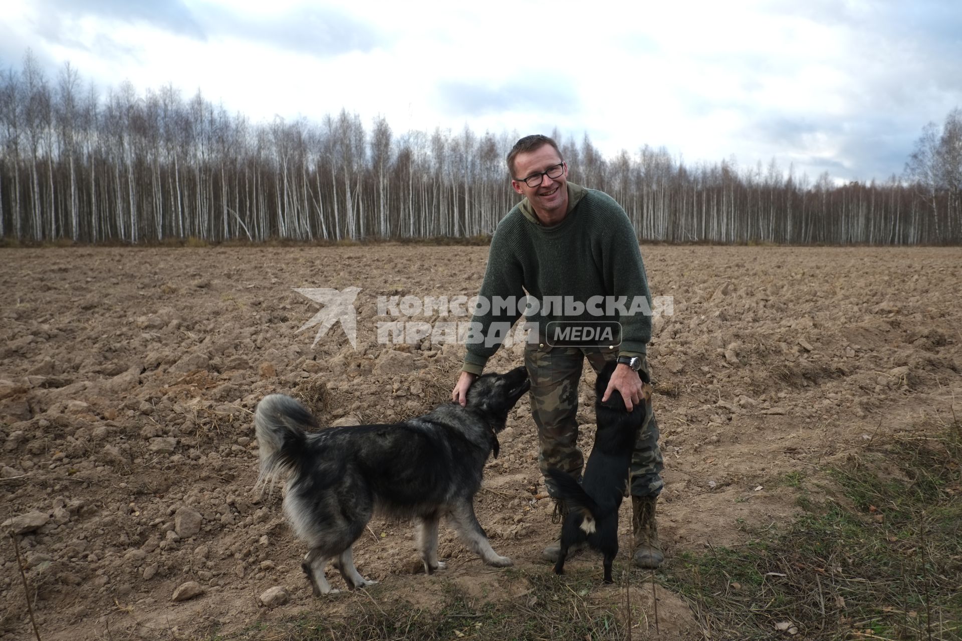 Швейцарец Йорг Дусс,  живущий  в Тарусе.