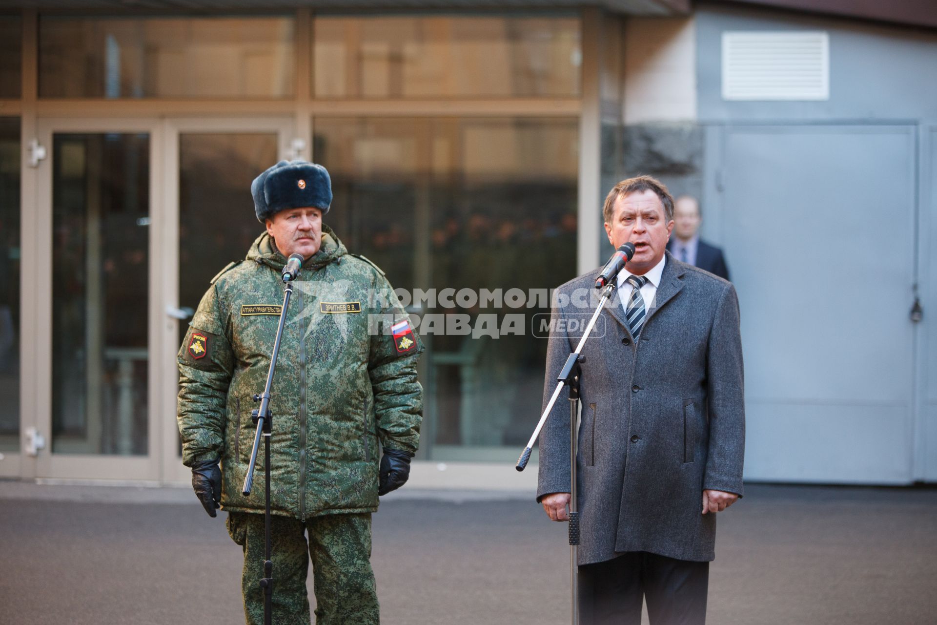 Ставрополь. Учебно-мобилизационные сборы ставропольских парламентариев и членов правительства.