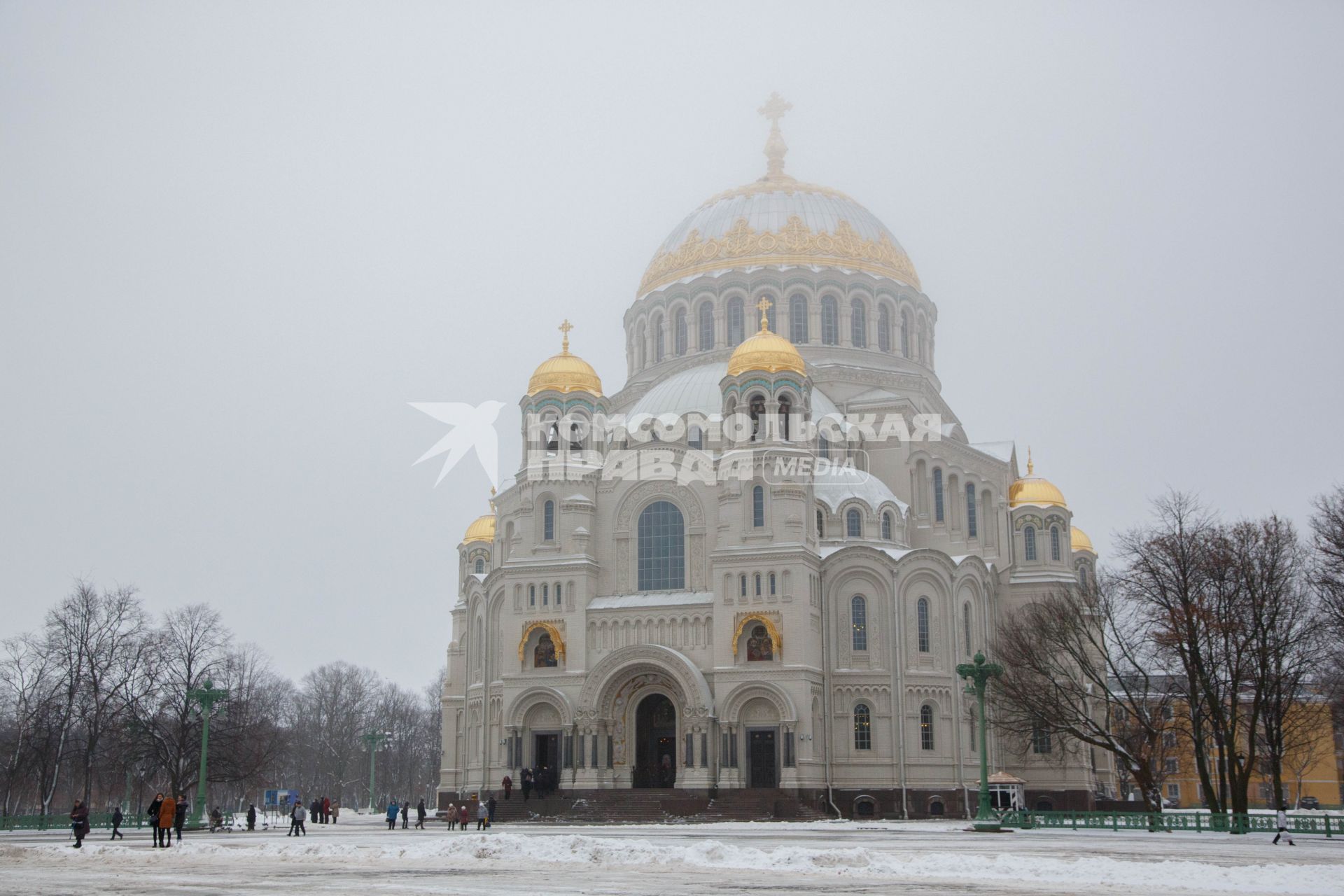 Кронштадт. Морской Никольский собор.