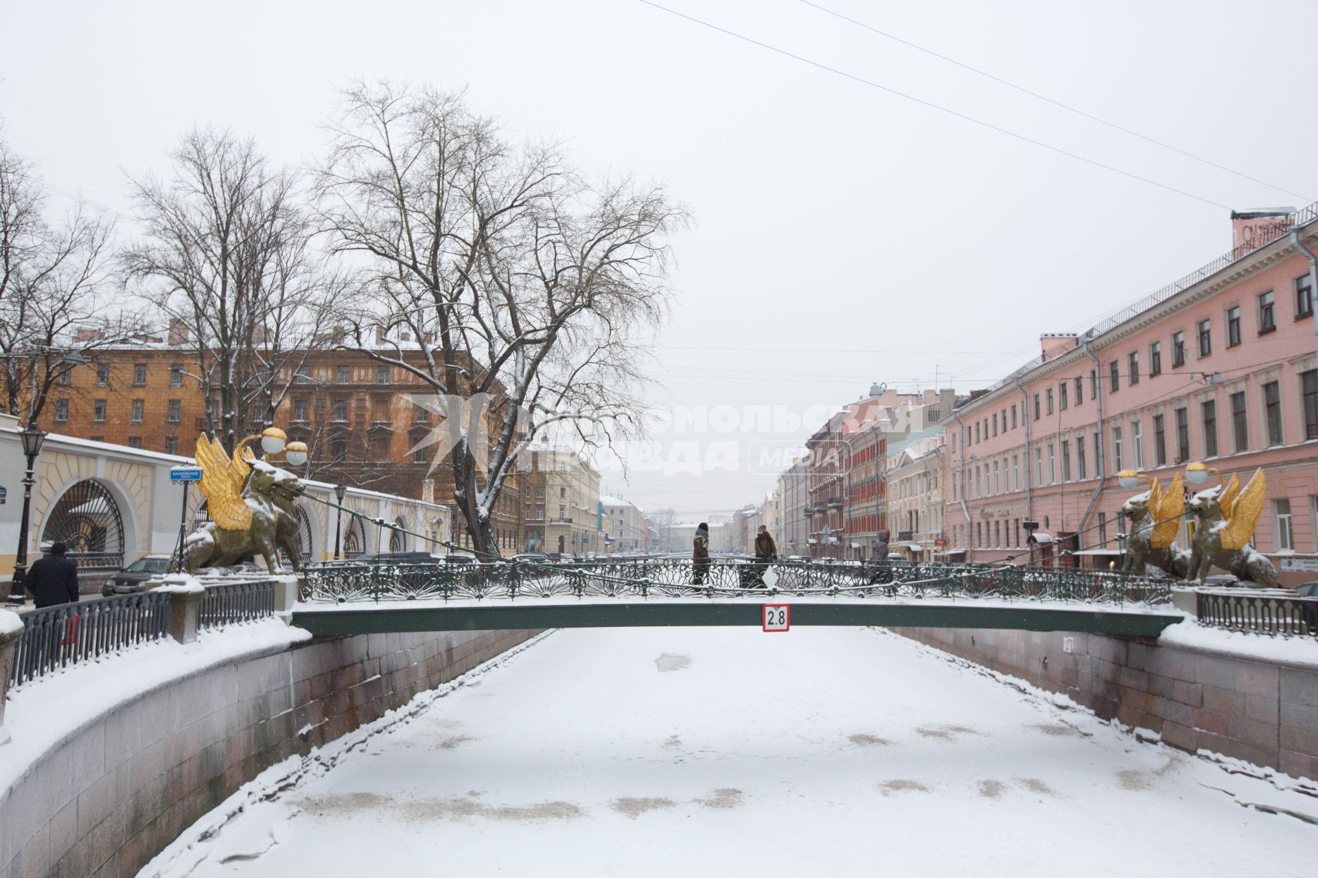 Санкт-Петербург. Львиный мост.