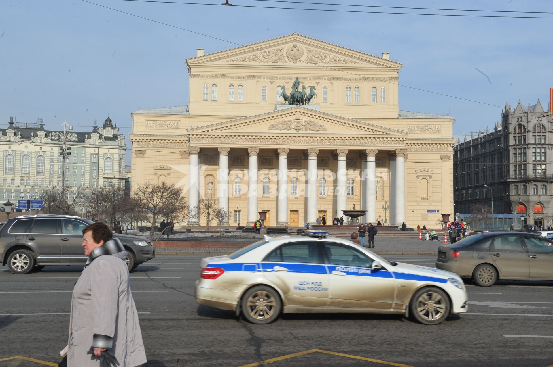 Москва. Здание Большого театра.