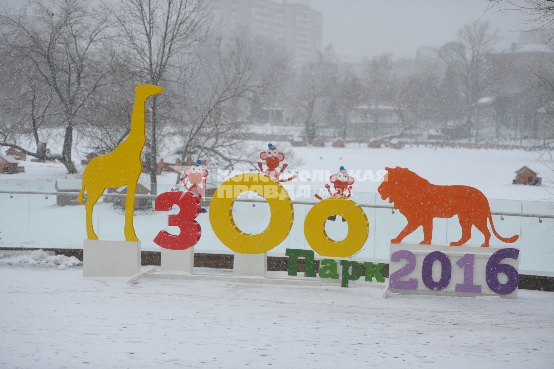 Московский зоопарк.