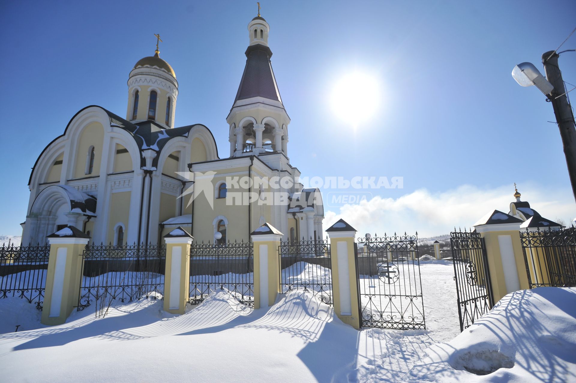 Карабаш.  Церковь Иоана Златоуста.