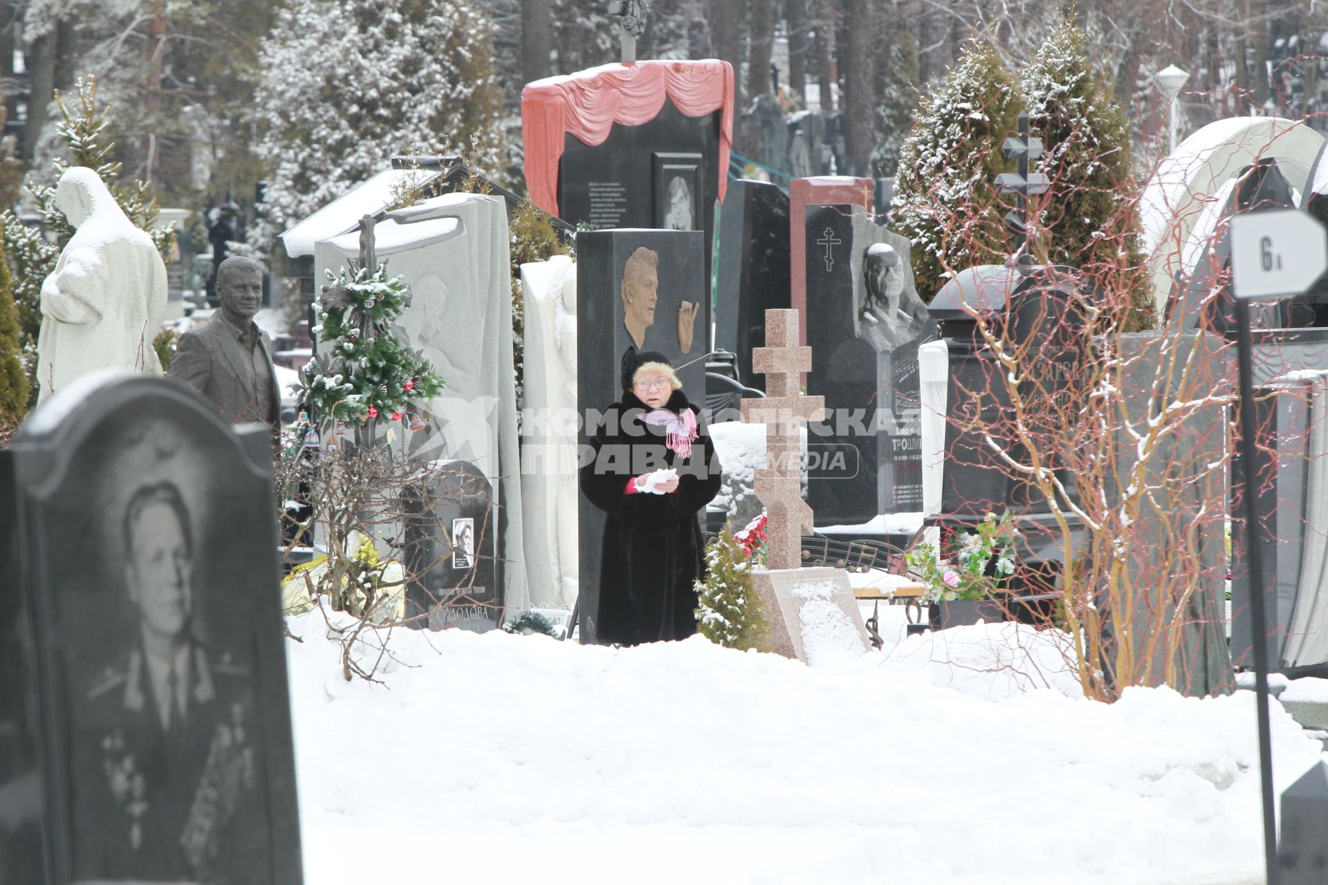 Диск 159.Троекуровское кладбище города Москвы могила актера Галкина Владислава