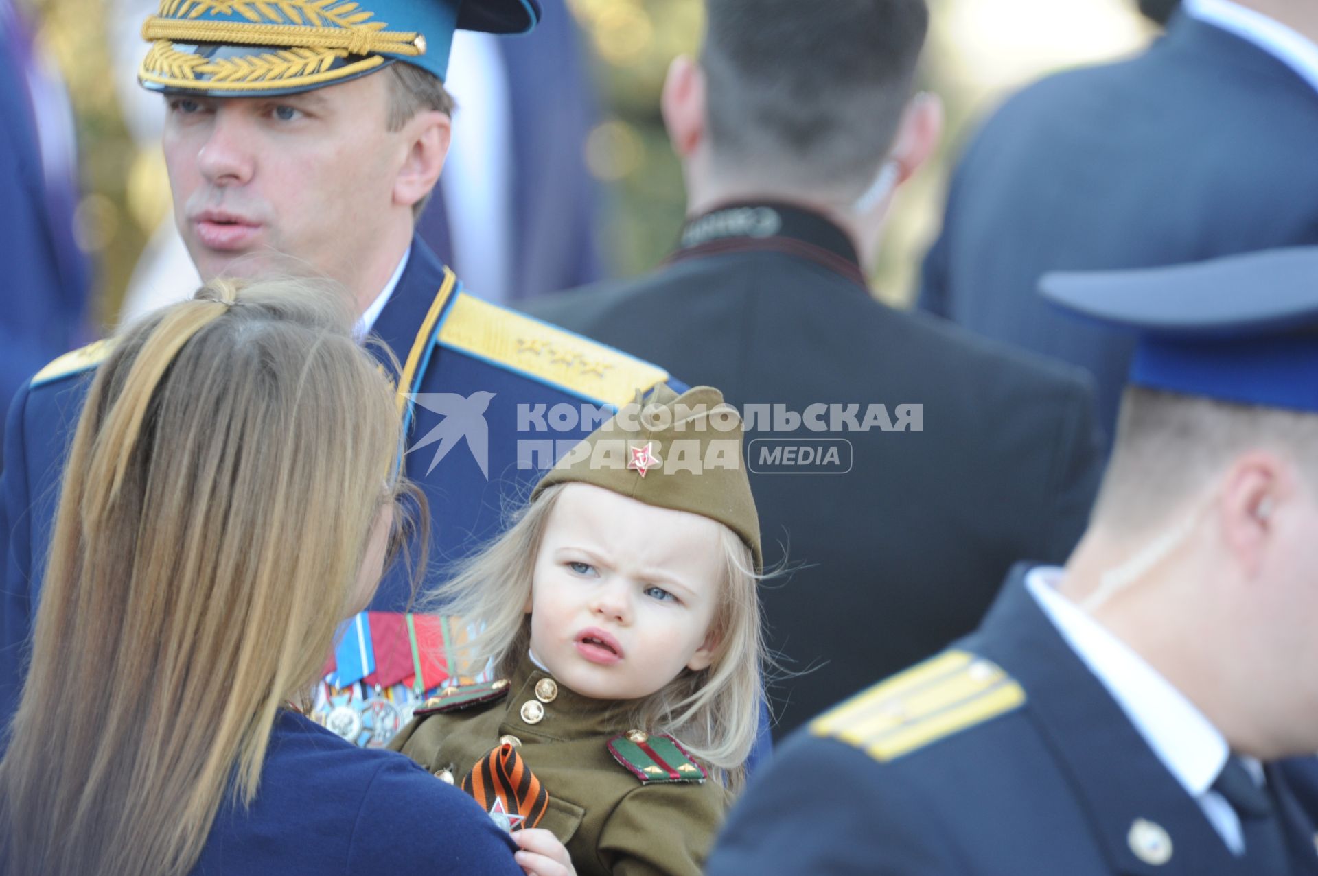 Москва.  На Красной площади во время военного парада, посвященного 71-й годовщине Победы в Великой Отечественной войне.