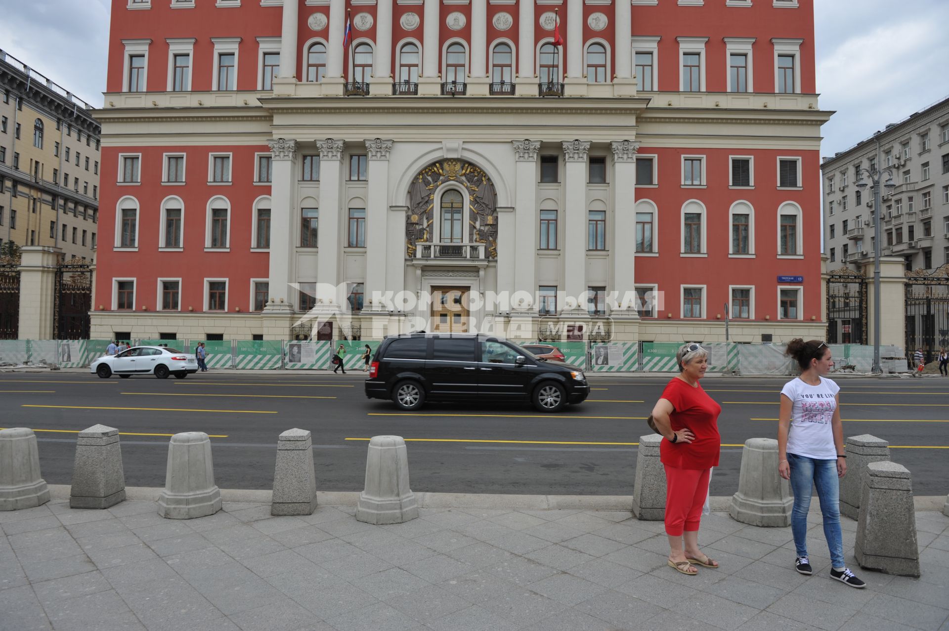 Москва.  Здание Мэрии Москвы.