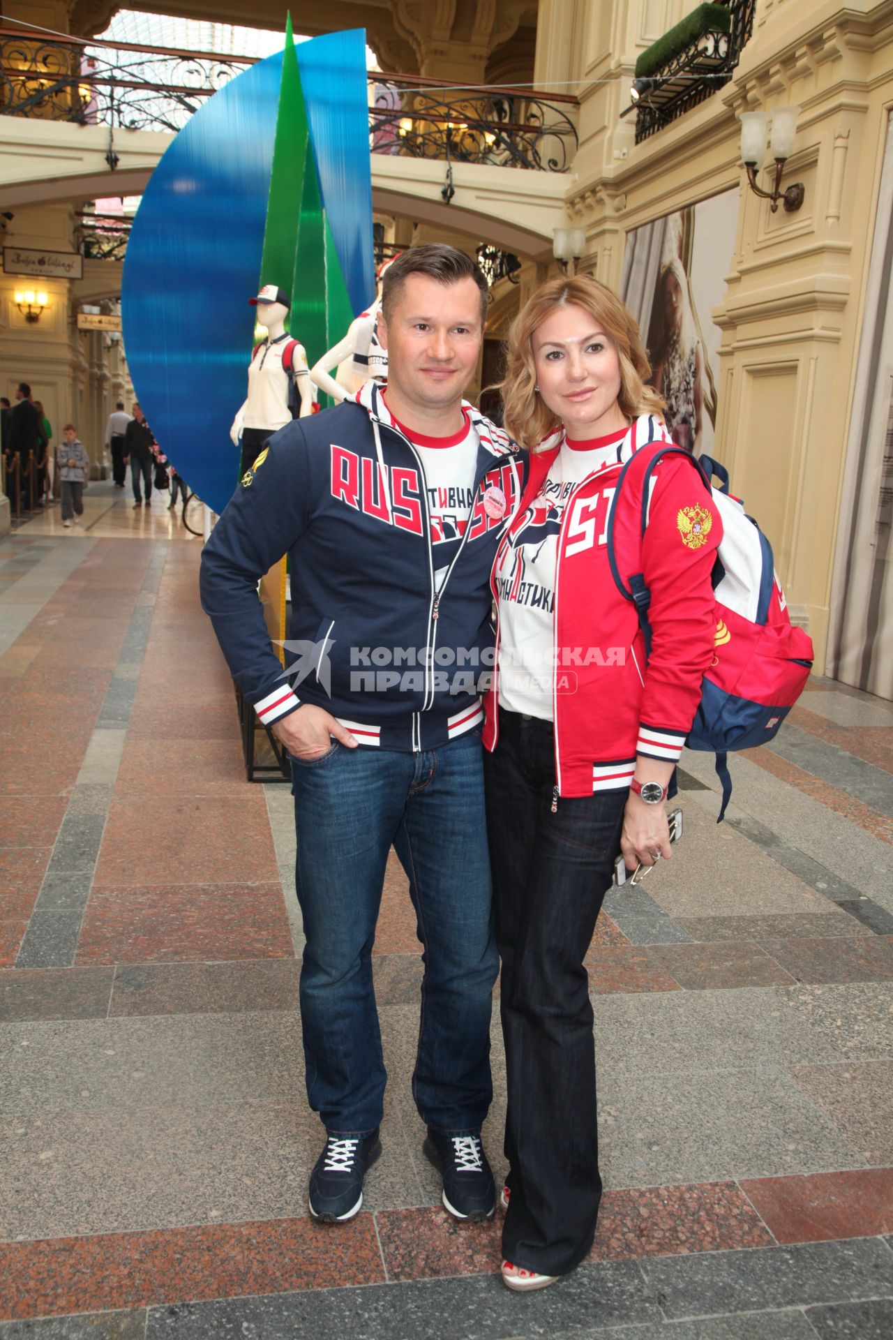 Диск 171  .  главный редактор журнала  Большой спорт  спортсмен Алексей Немов с женой Галиной