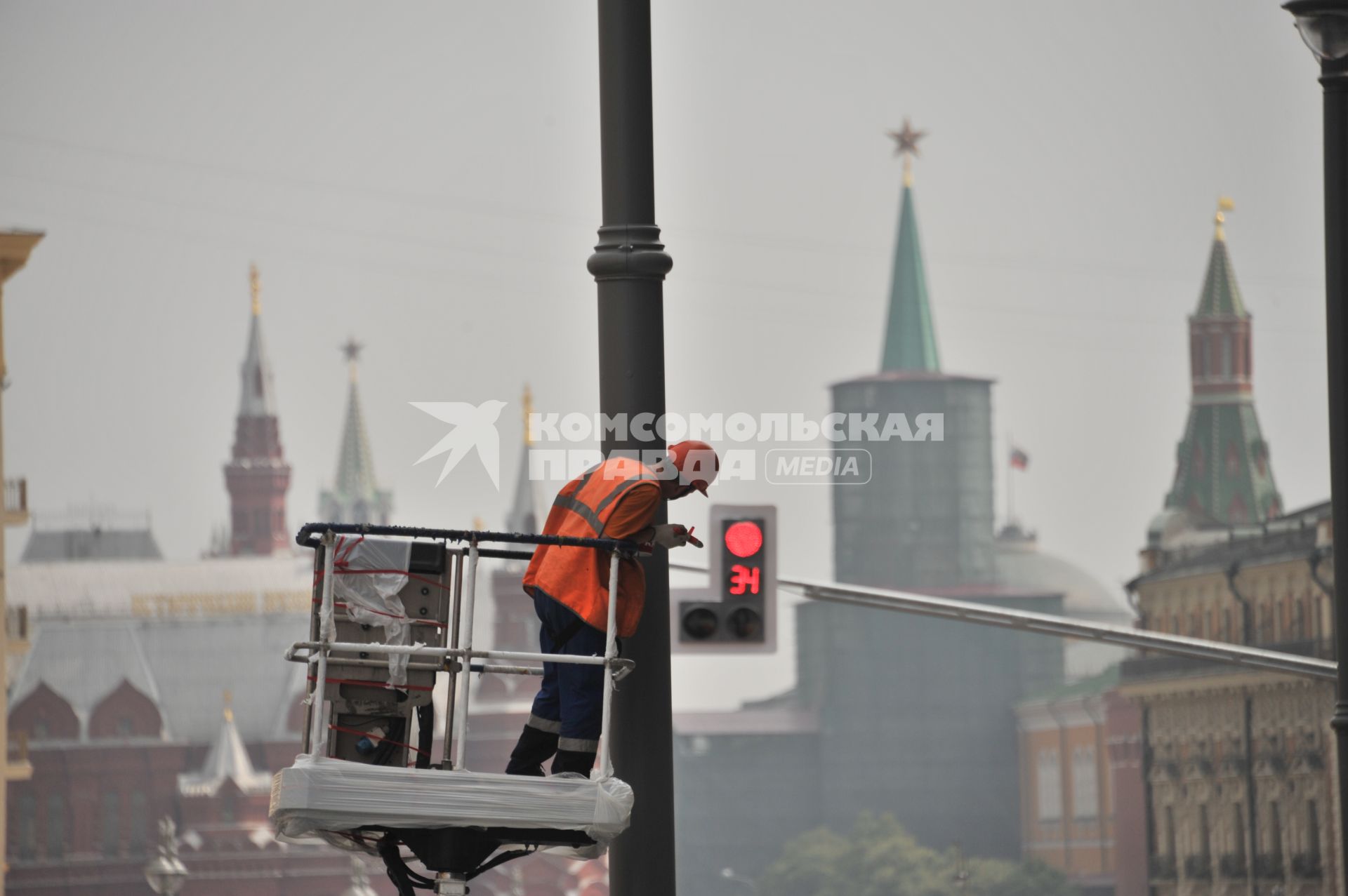 Москва. Тверская улица после реконструкции.