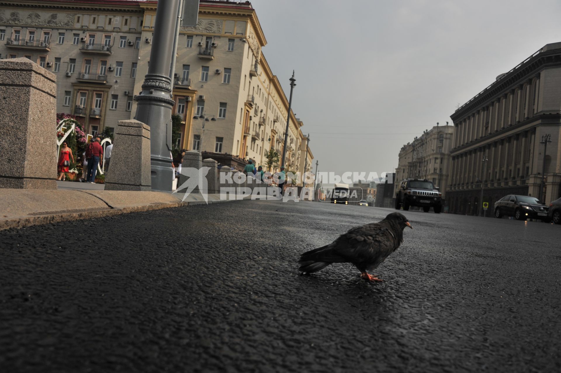 Москва. Тверская улица после реконструкции.