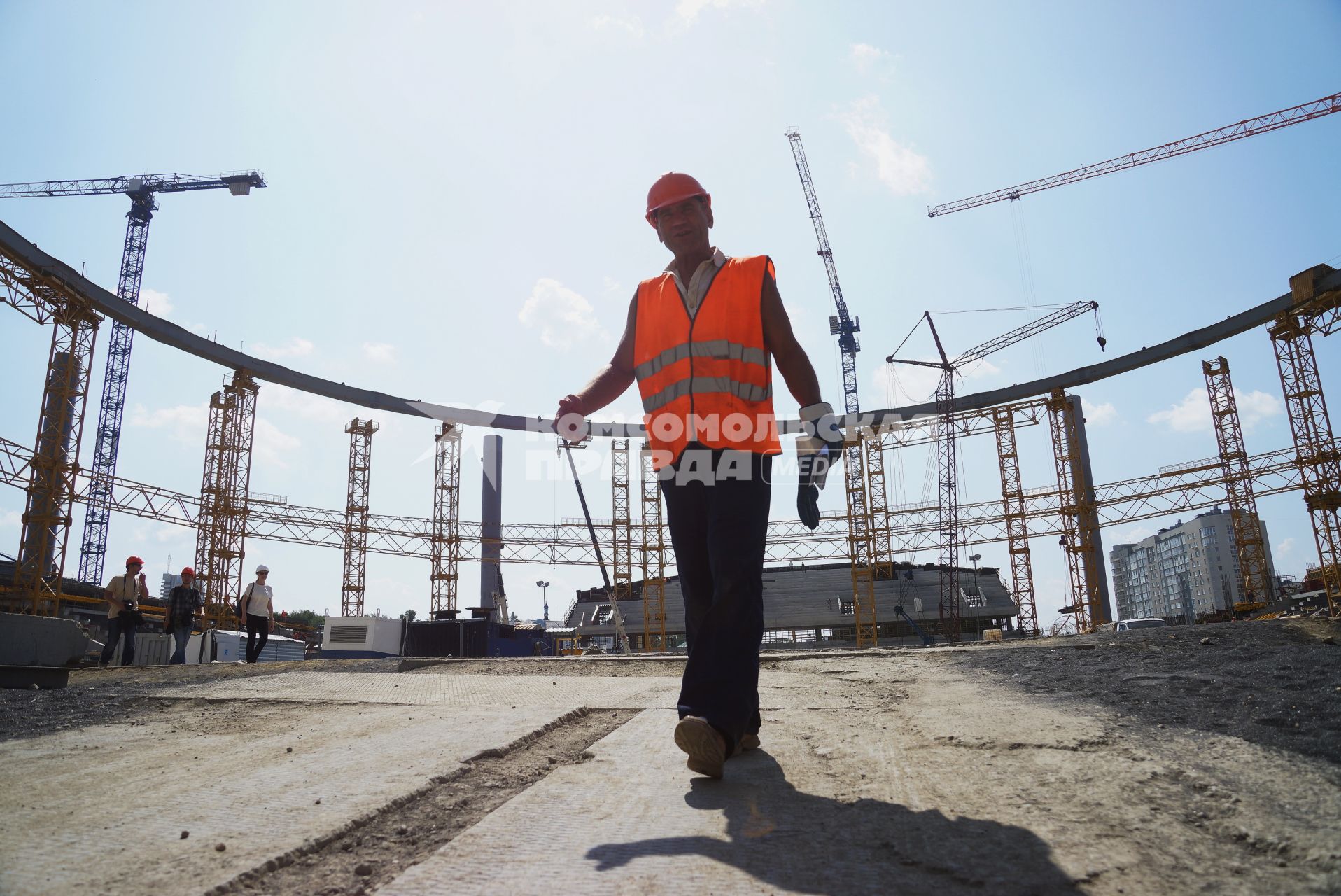 Екатеринбург. Реконструкция центрального стадиона к чемпионату мира по футболу 2018 года