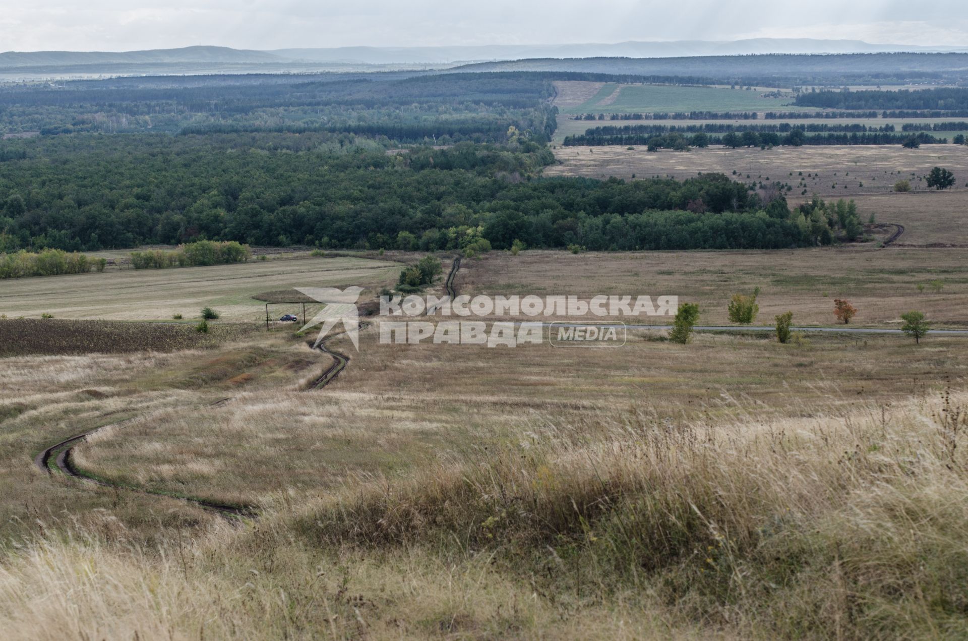 Самара.   Пейзаж в самарской области.