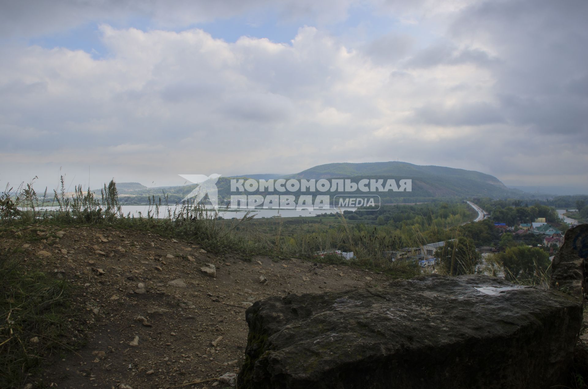 Самара.  Пейзаж в самарской области.