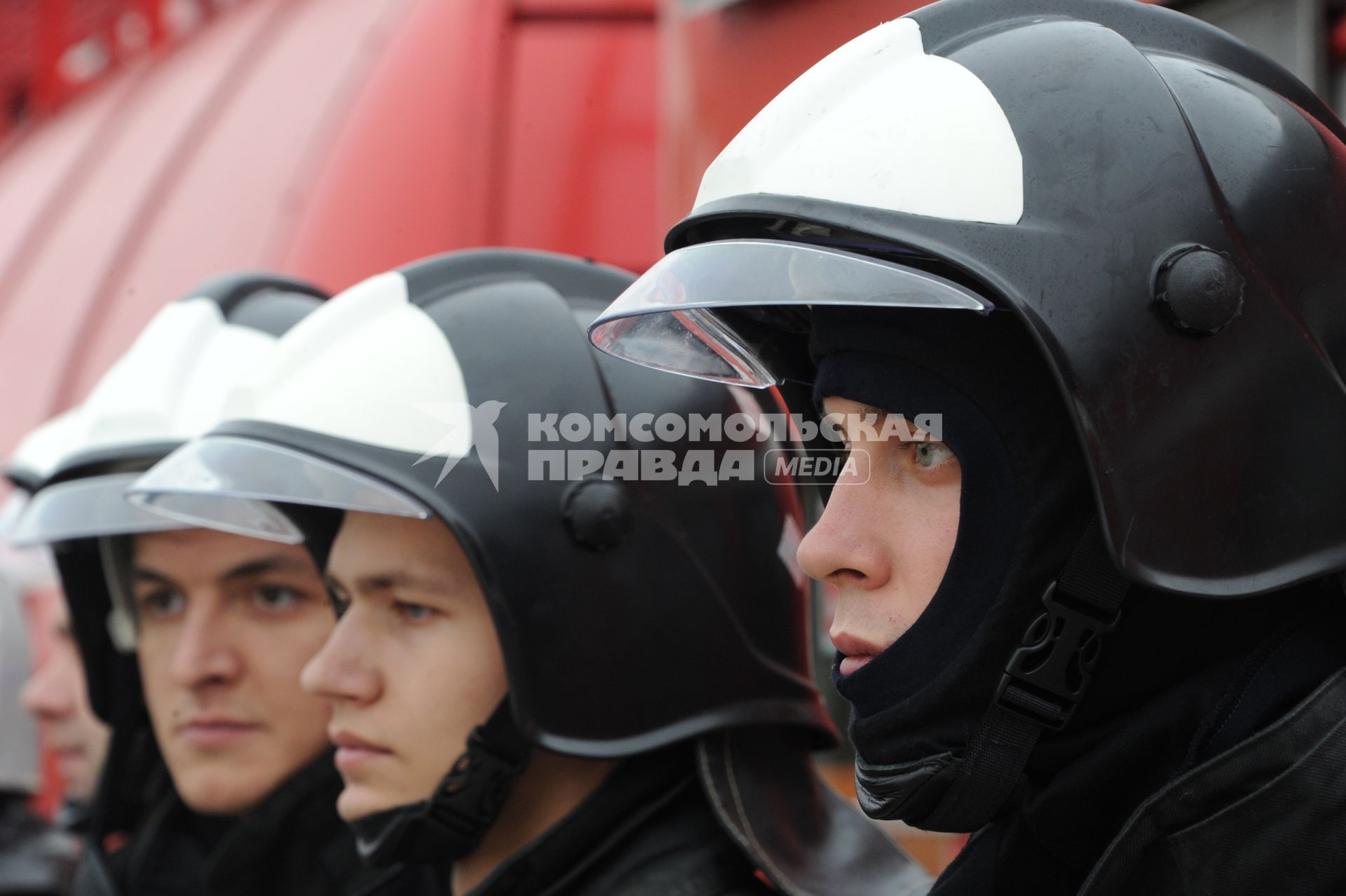 Москва. Городские учения МЧС и других экстренных служб.