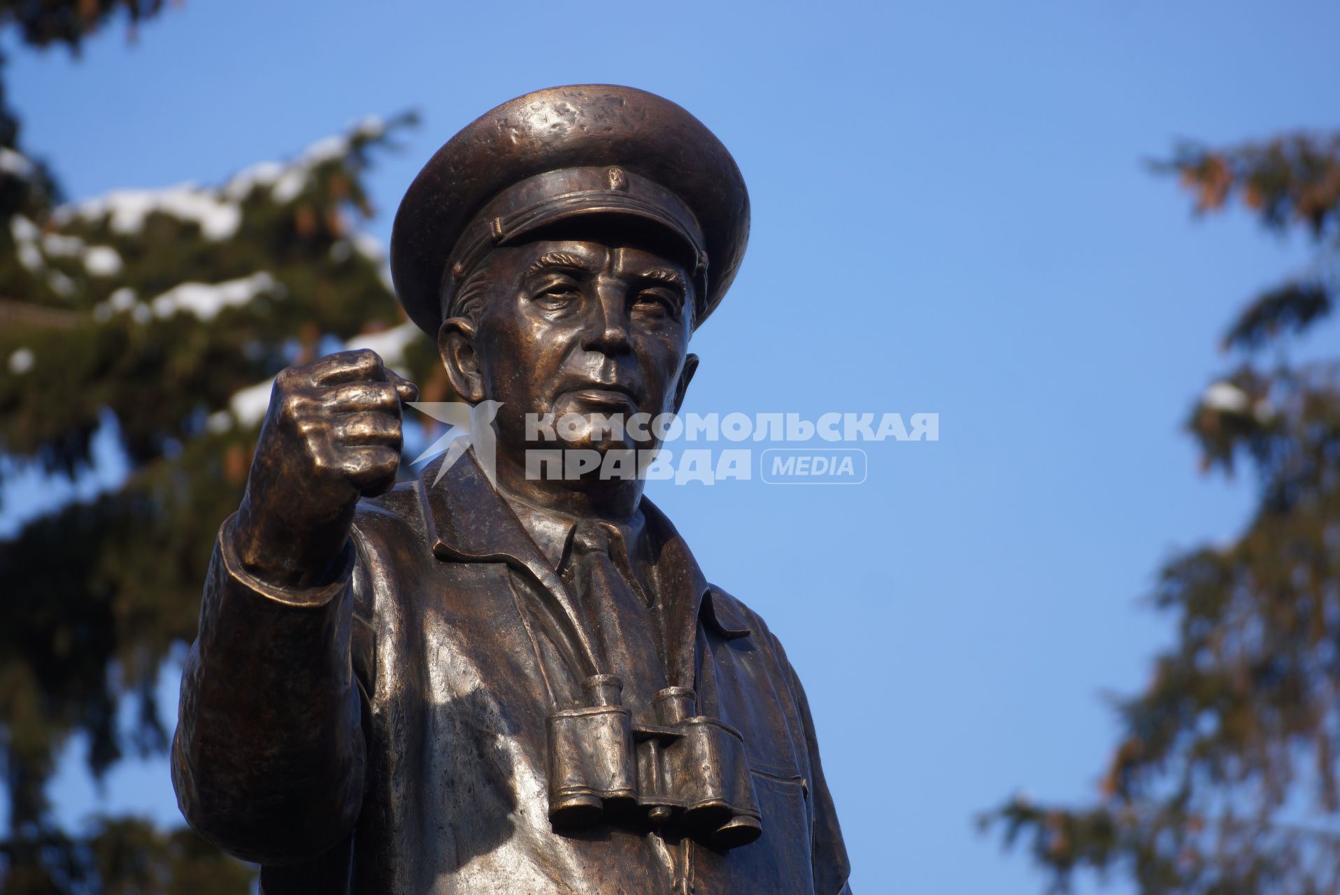 Екатеринбург. Открытие памятника создателю воздушно-десантных войск, командующему ВДВ, генералу армии Василию Маргелову