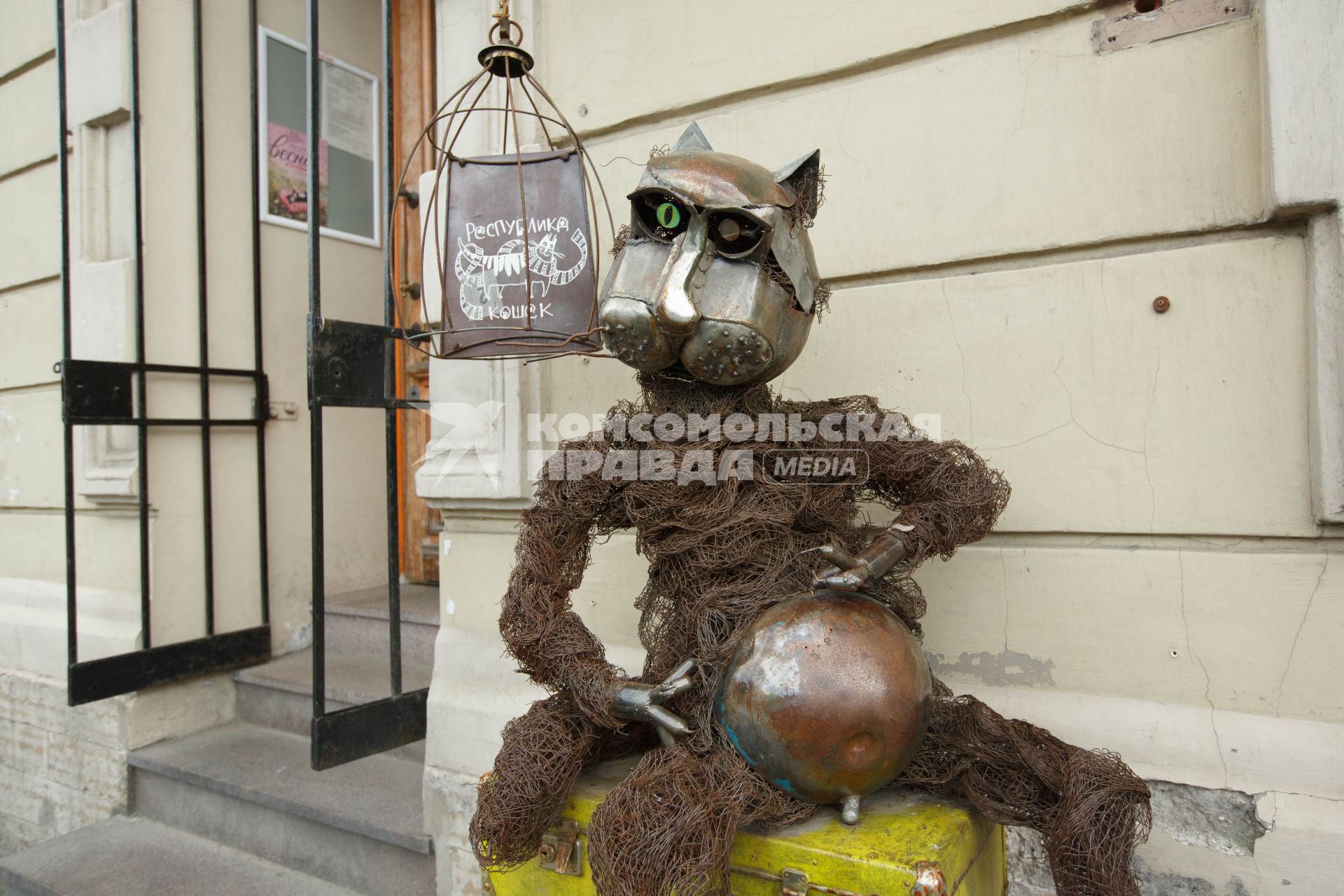 Санкт-Петербург. Котокафе `Республика кошек`.