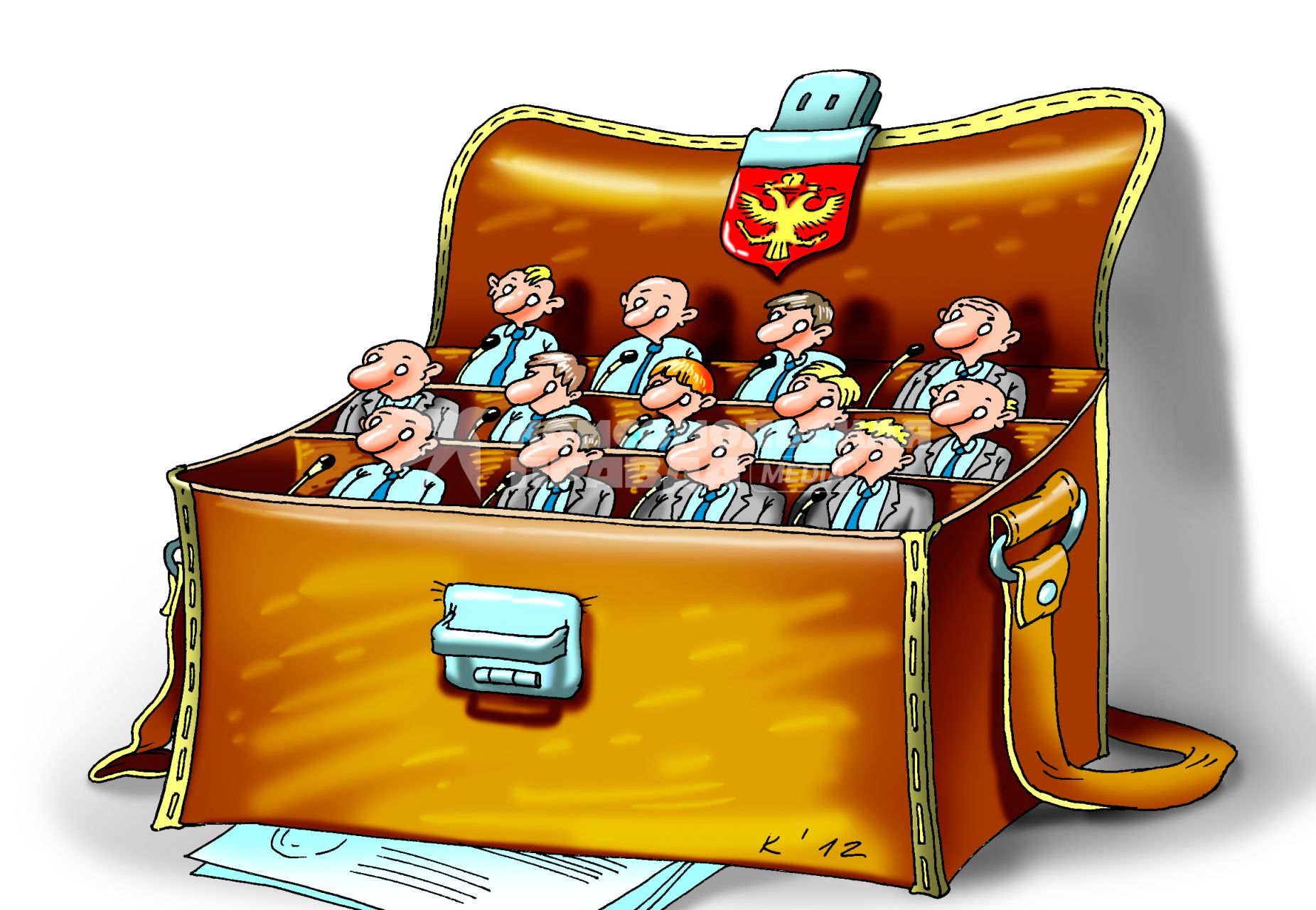 Карикатура на тему выборов.