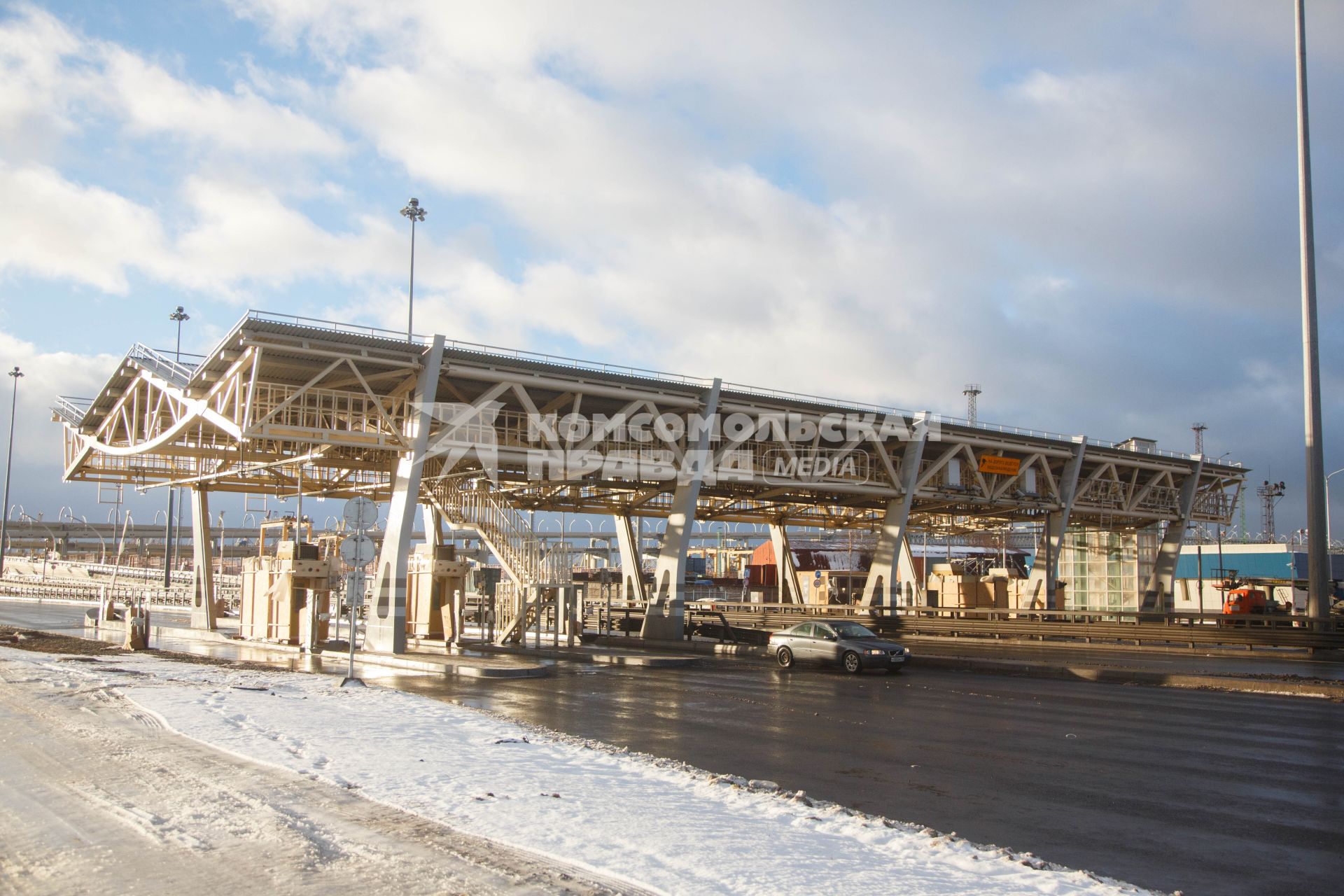 Санкт-Петербург. Открытие движения по центральному участку Западного скоростного диаметра (ЗСД).