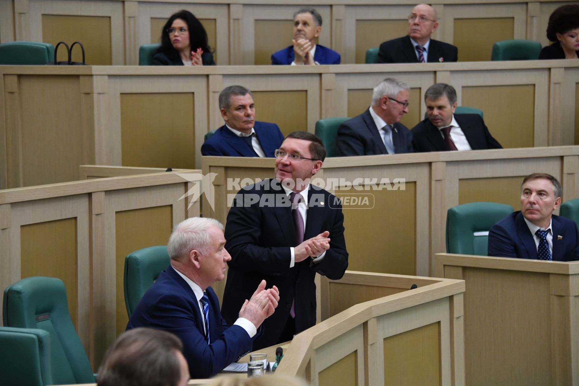 Москва. Губернатор Тюменской области Владимир Якушев.