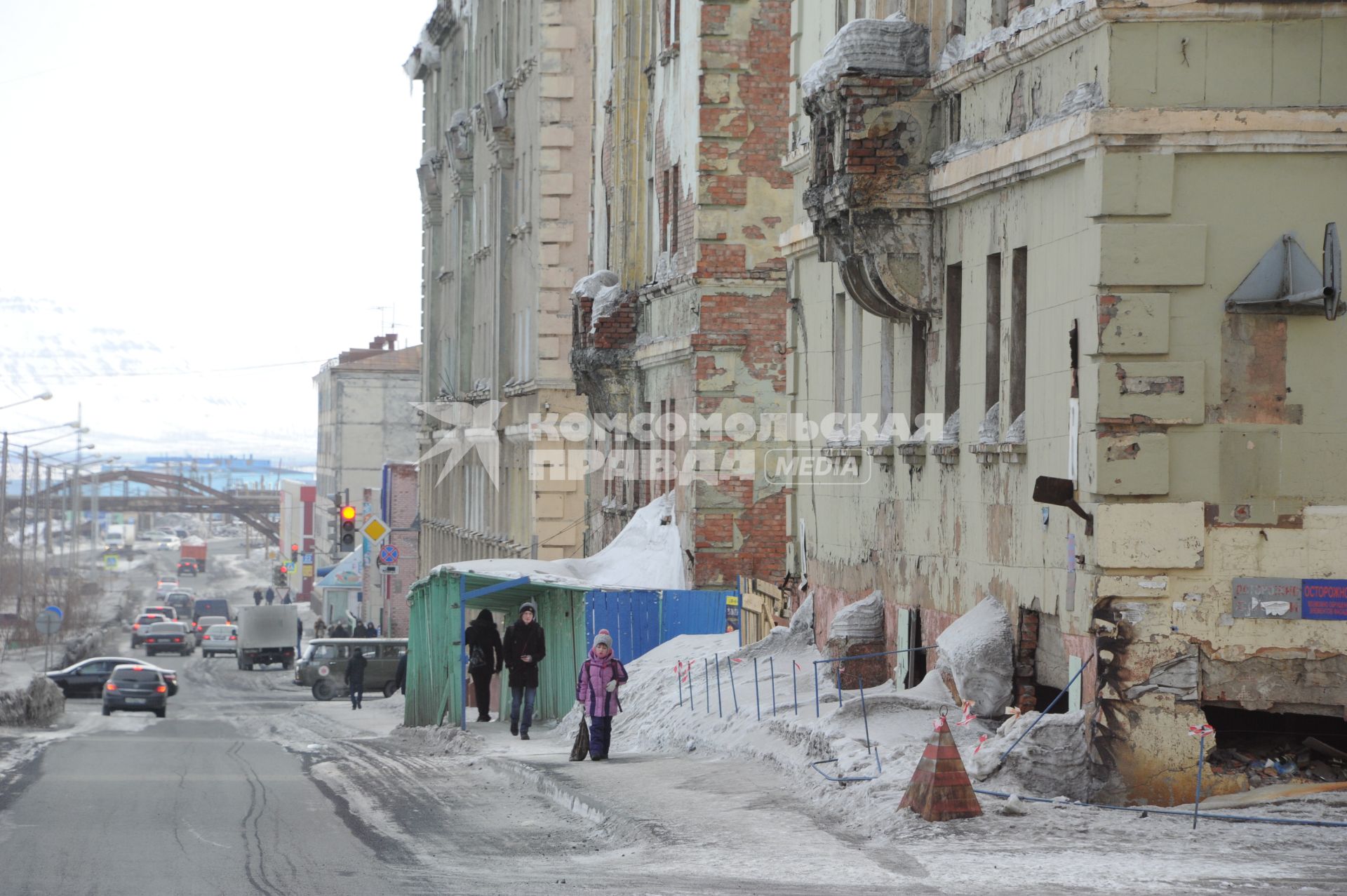 Норильск. Виды города.