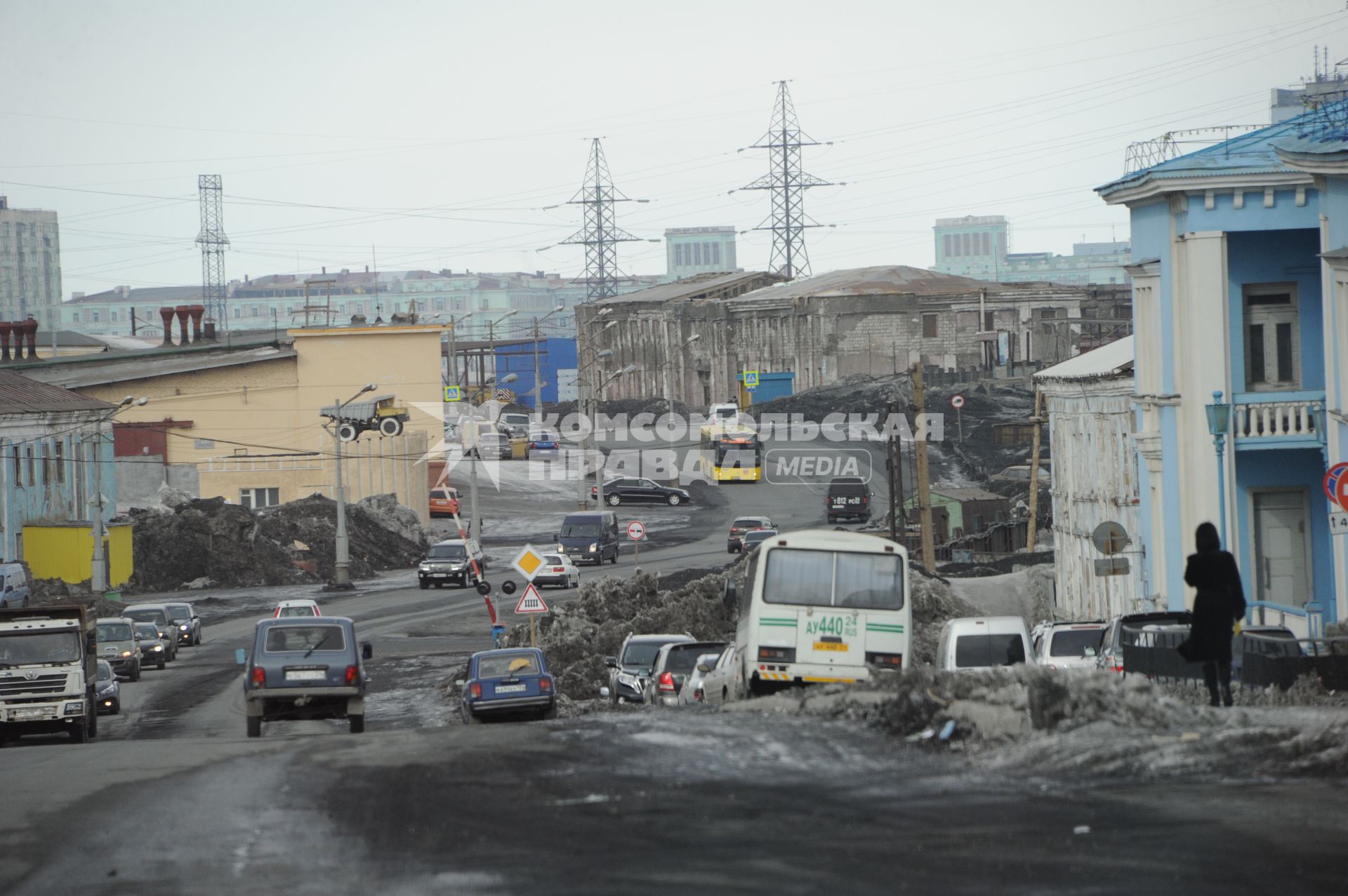 Норильск. Виды города.