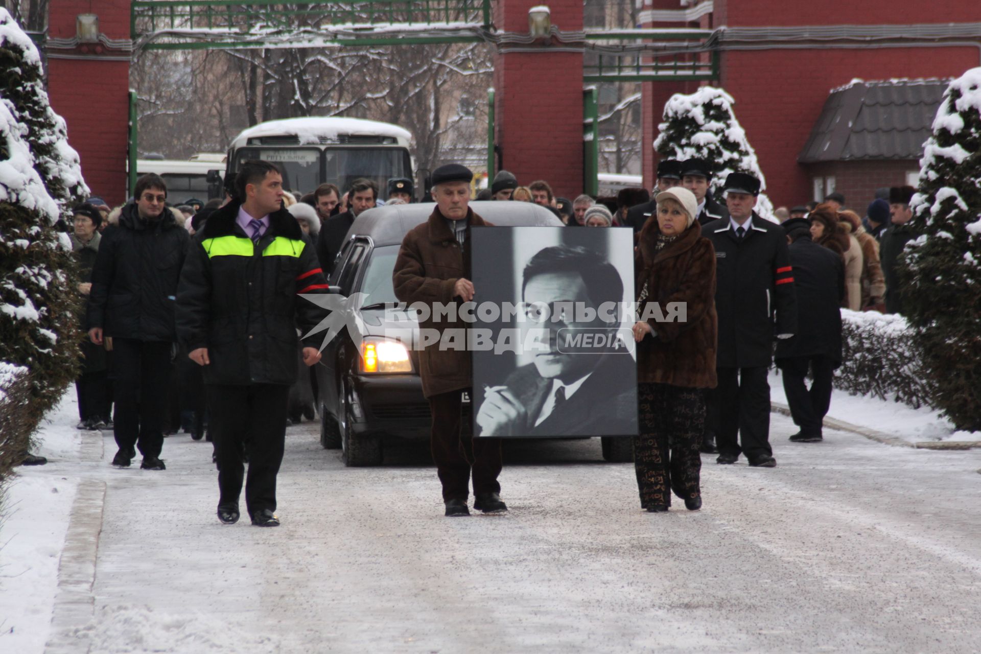 Диск206. Дом Кино. Прощание с актером Вячеславом Тихоновым. 2009. На снимке: