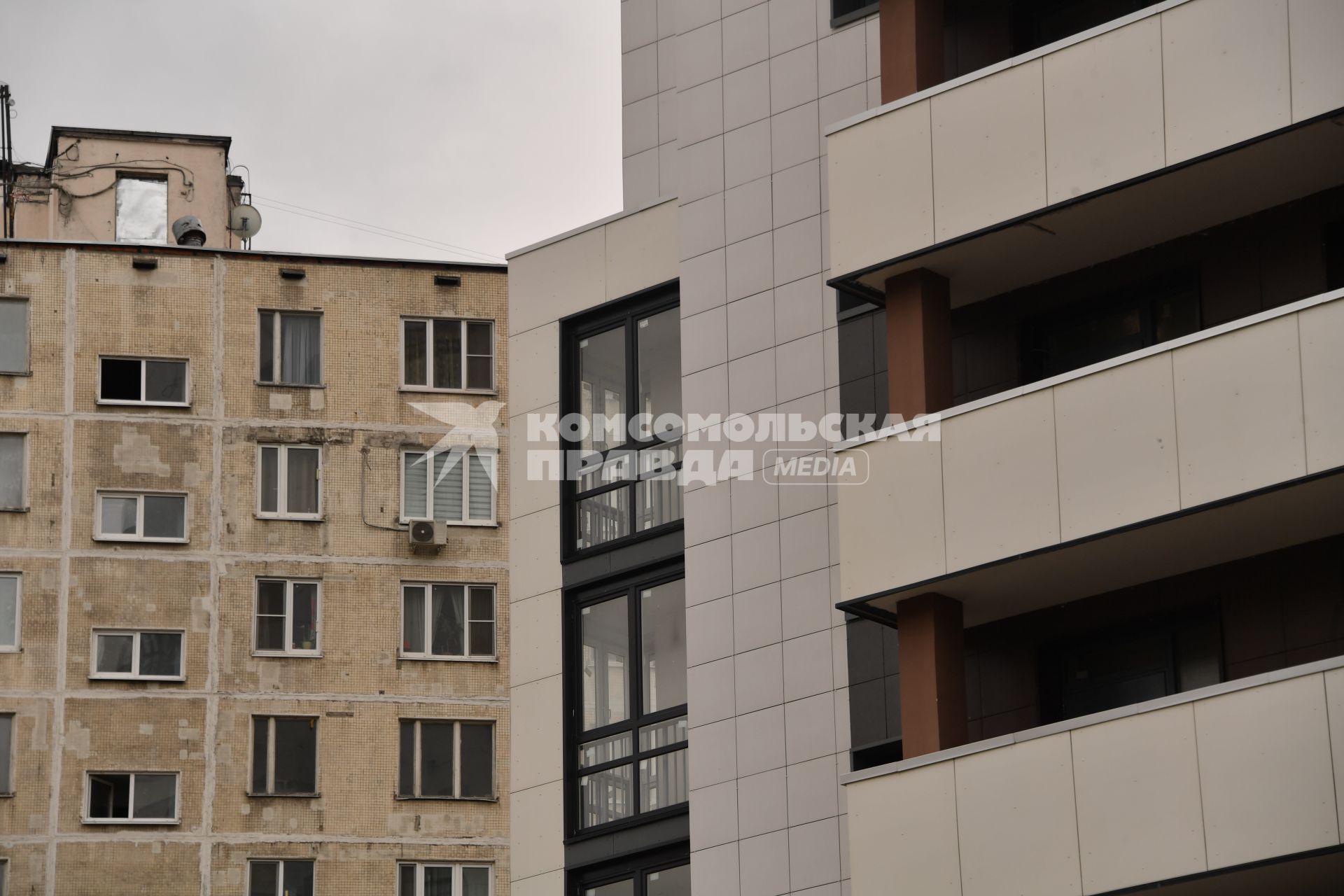 Москва. Жилые  дома в районе  Бескудниково.