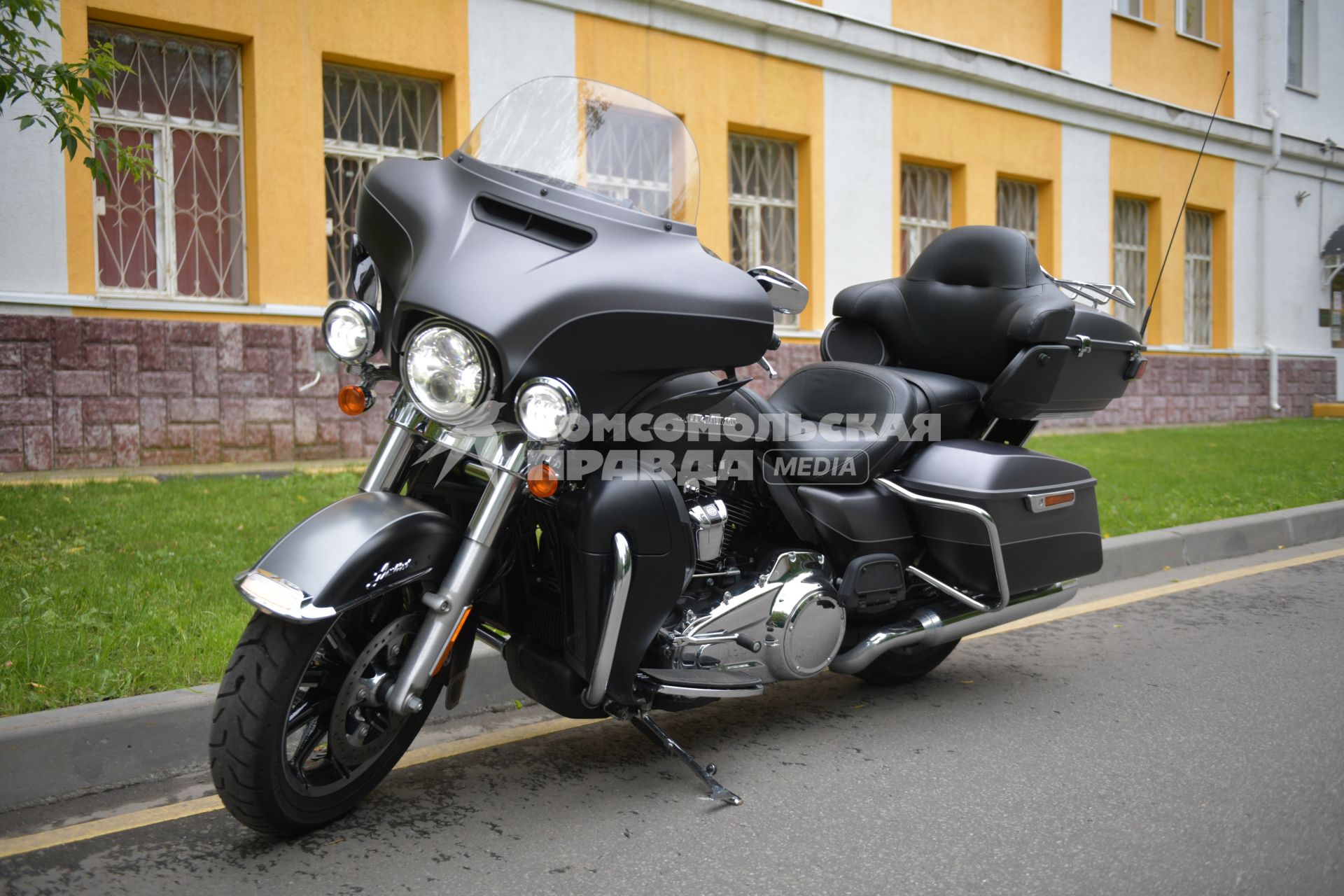 Москва.   Мотоцикл HARLEY DAVIDSON.