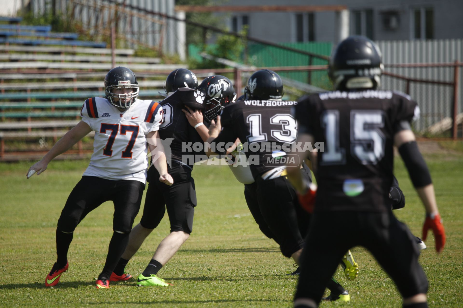 Уфа. Матч по американскому футболу Volga Bowl 2017.