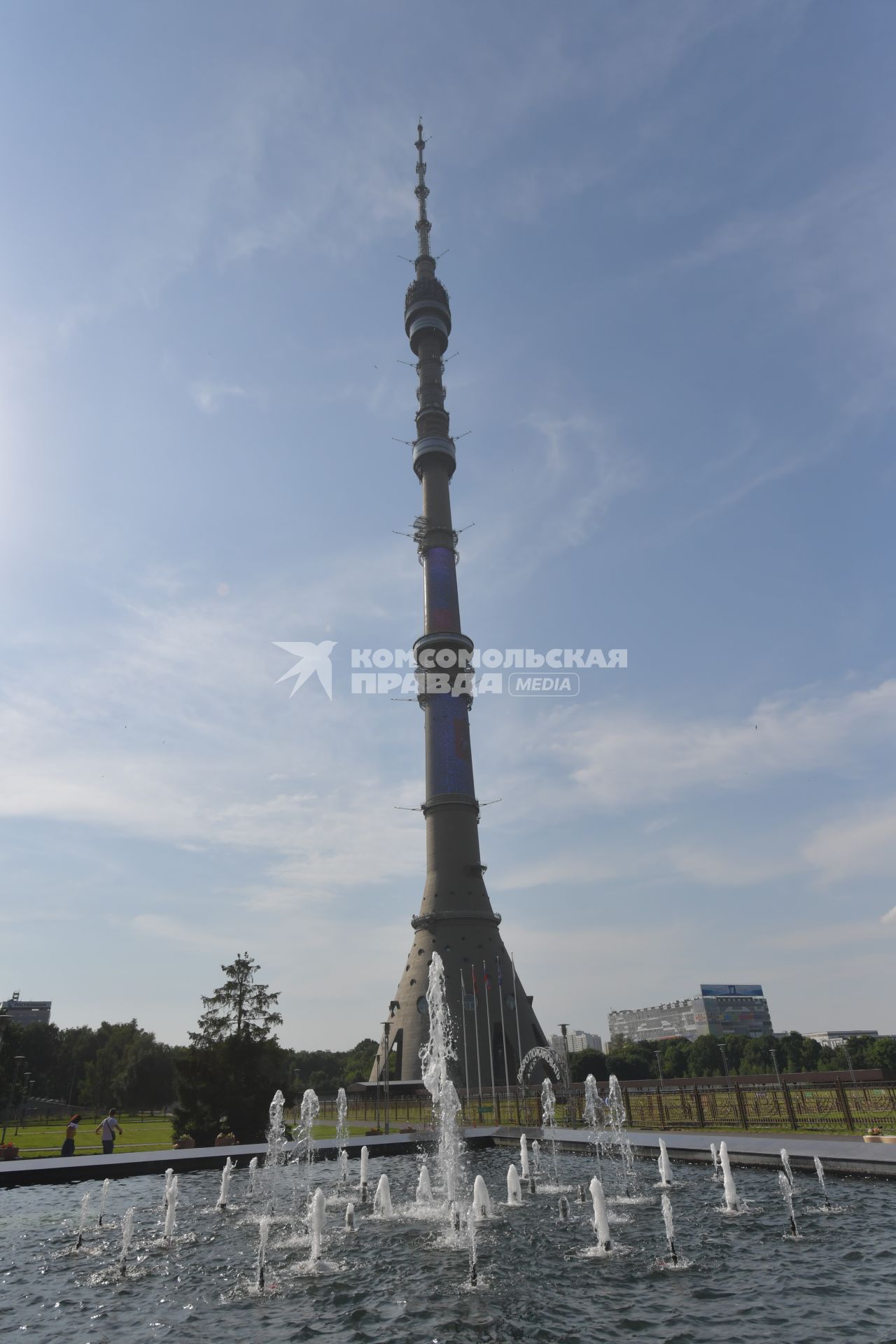 Москва. Останкинская телебашня.