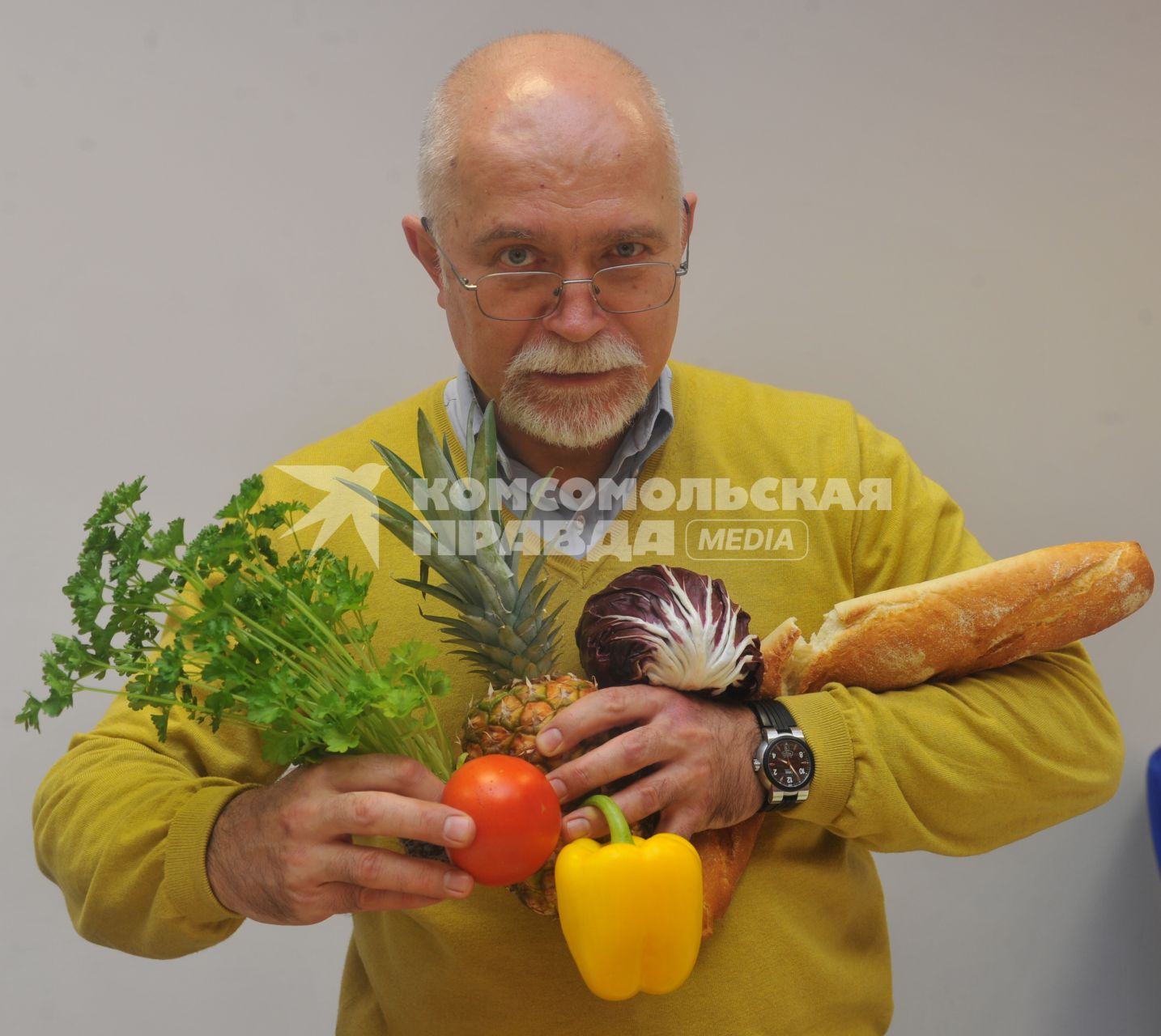 Москва. Заместитель главного редактора ИД `Комсомольская правда` Леонид Захаров .